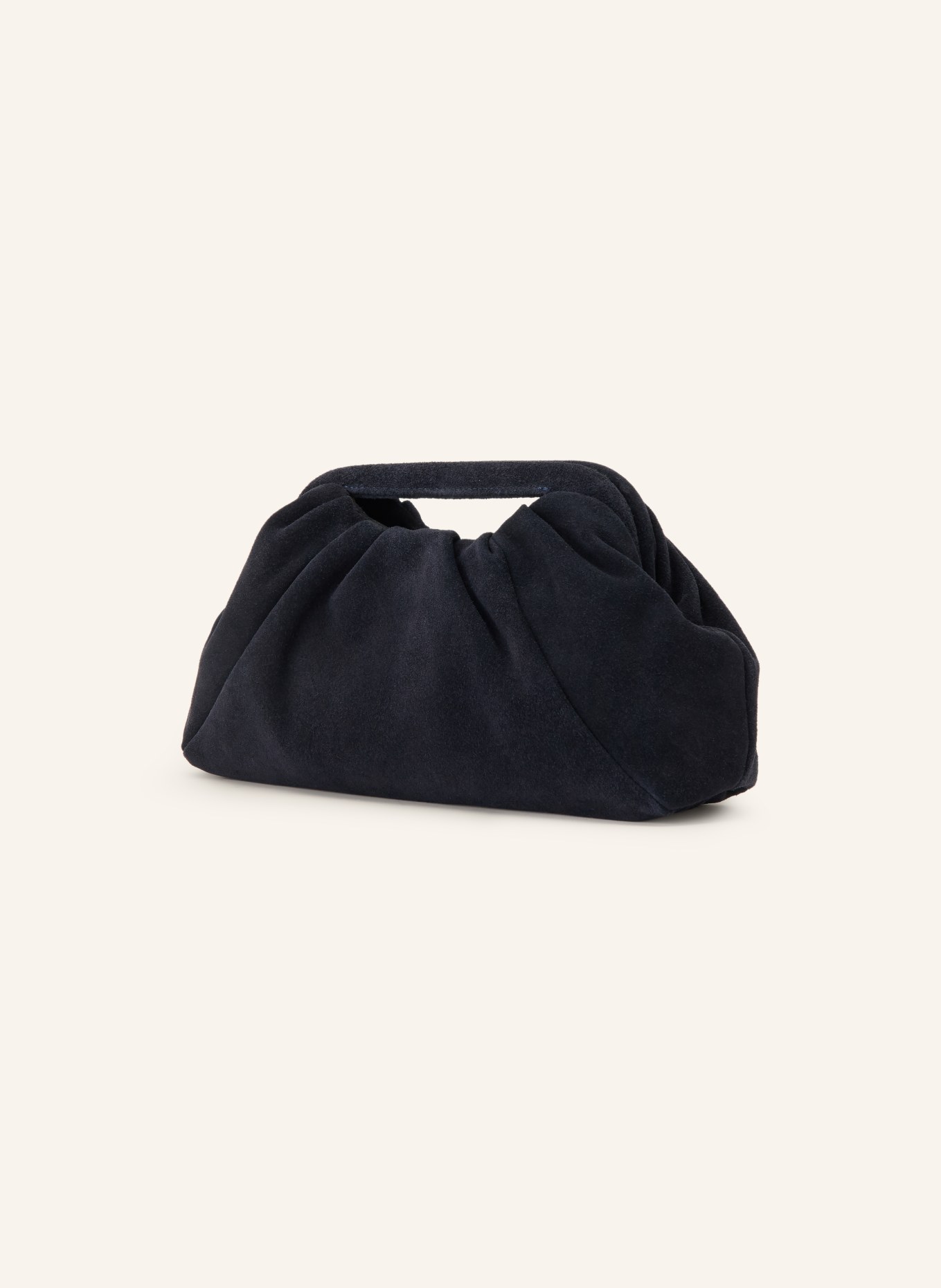 REISS JUNE Clutch: DARK BLUE / GOLD
