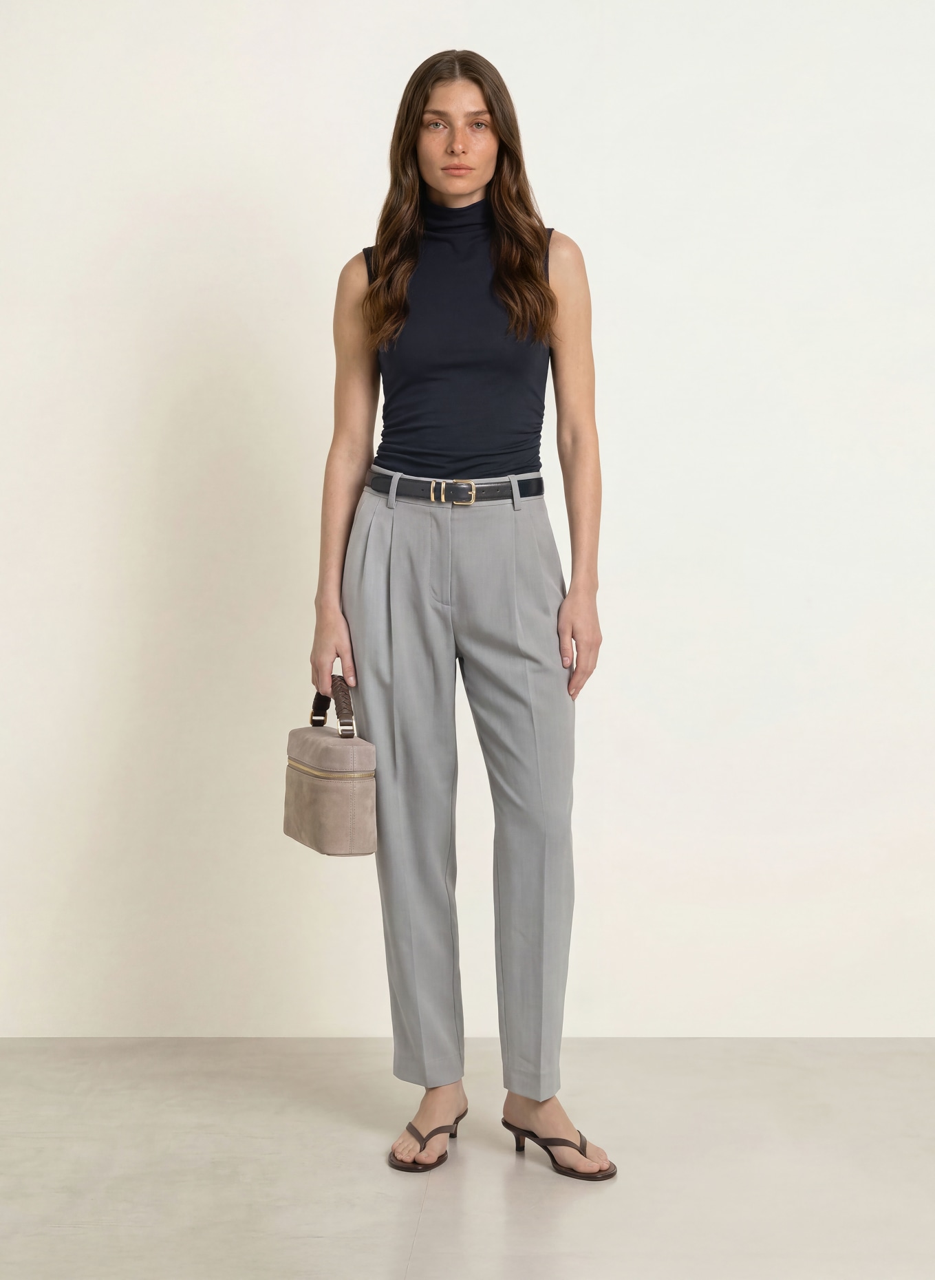 REISS HATTIE Top: DARK BLUE
