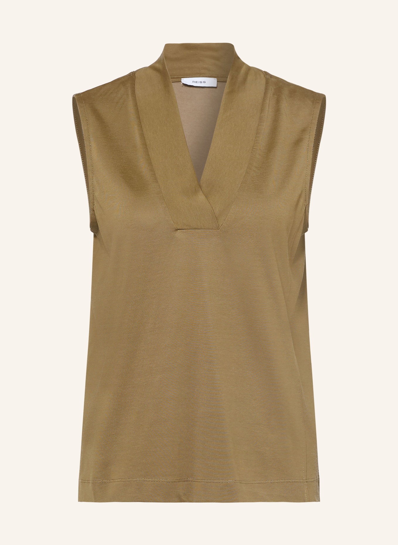 REISS MILEY Top: KHAKI