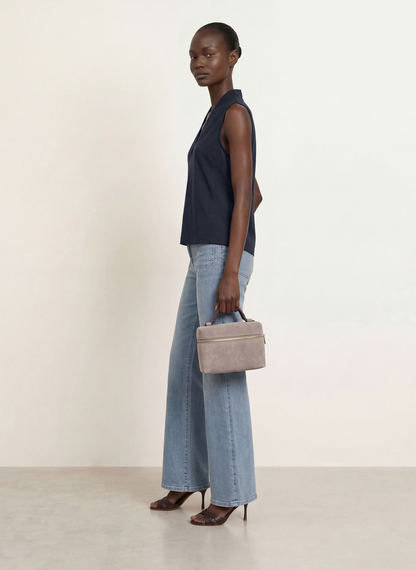 REISS MILEY Top: DARK BLUE