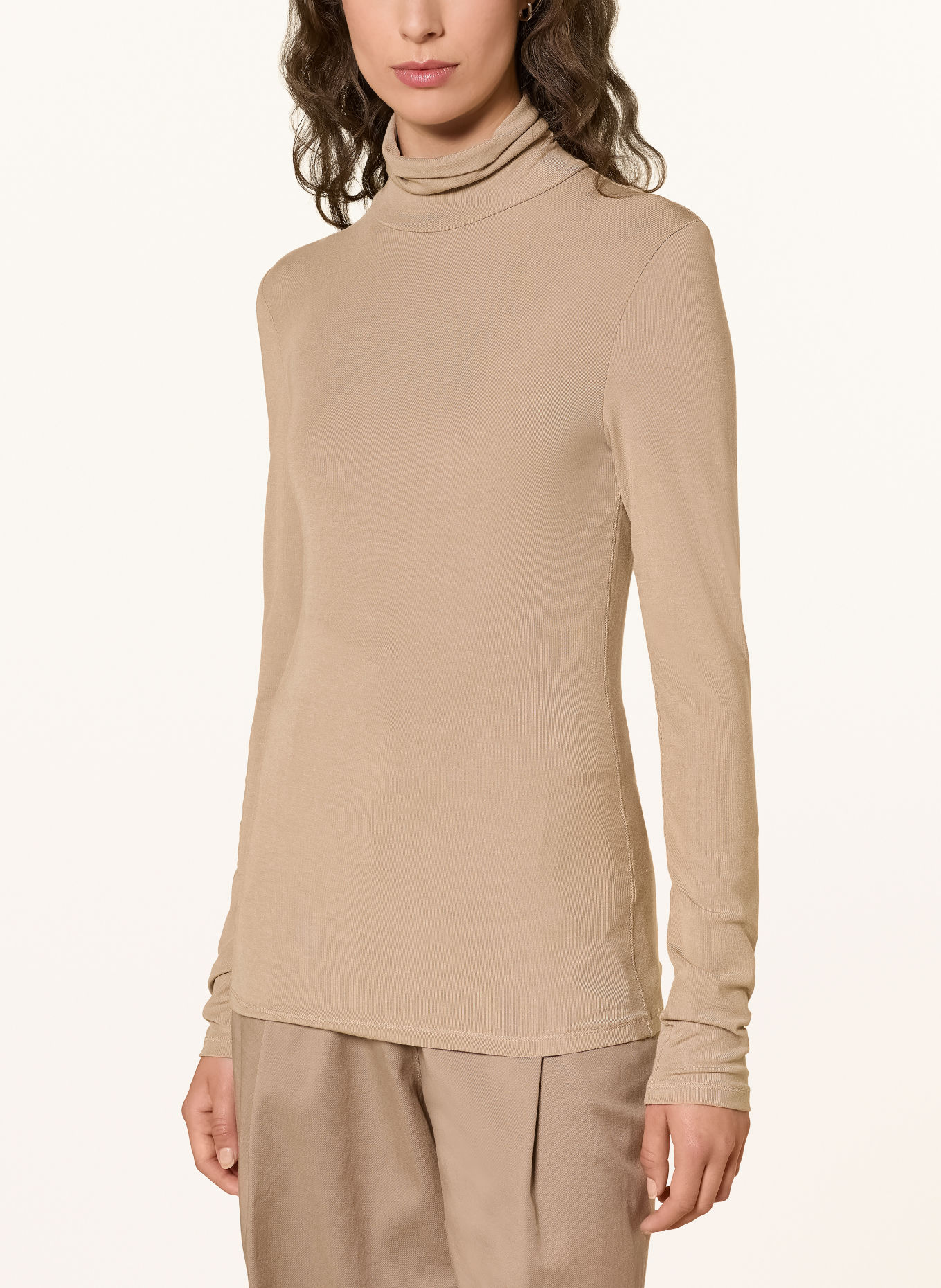 Marc O'Polo Turtleneck top: BEIGE