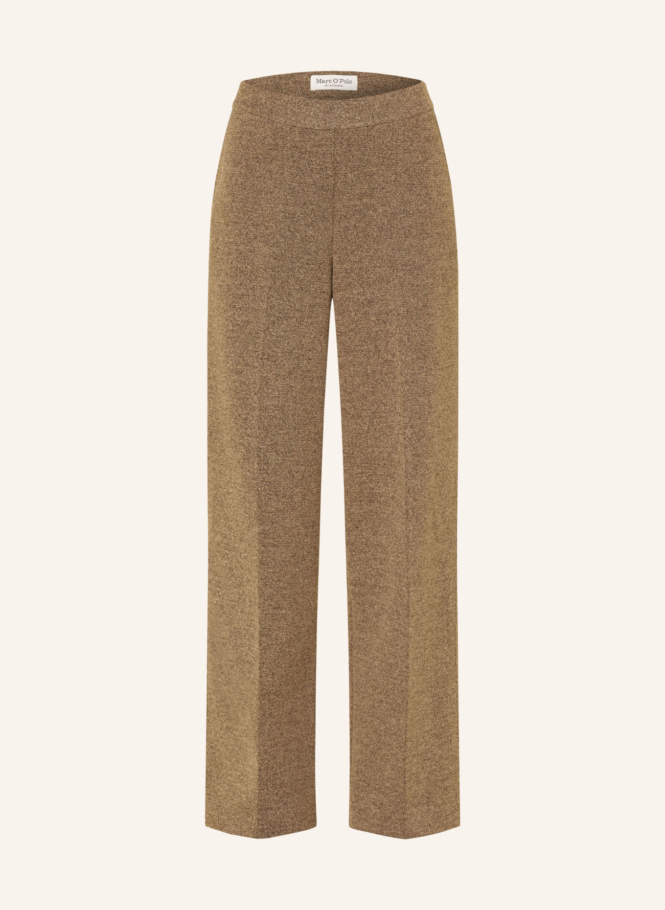 Marc O'Polo Marlenehose aus Jersey: BRAUN