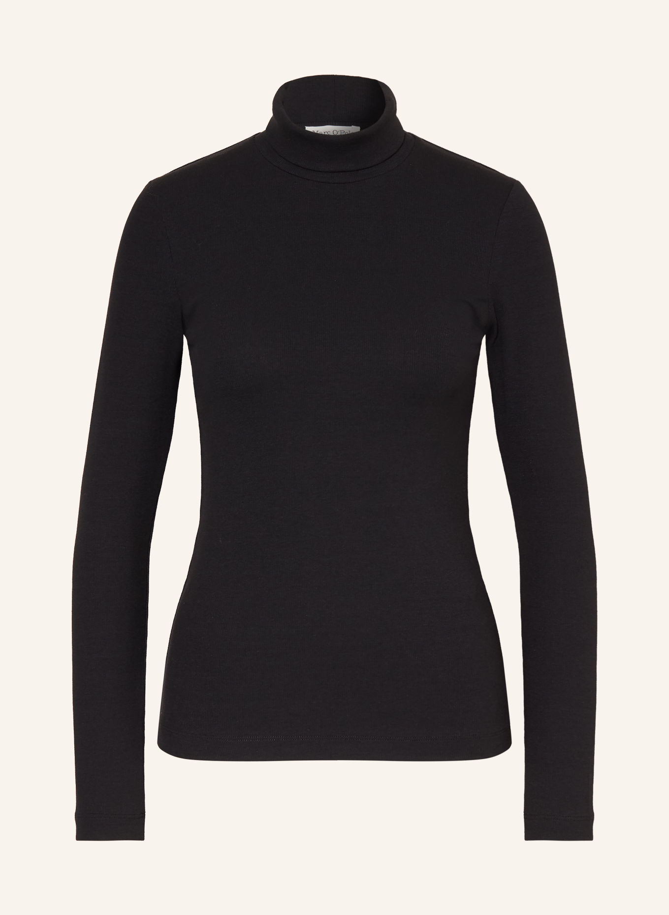 Marc O'Polo Tröja med hög krage: SVART