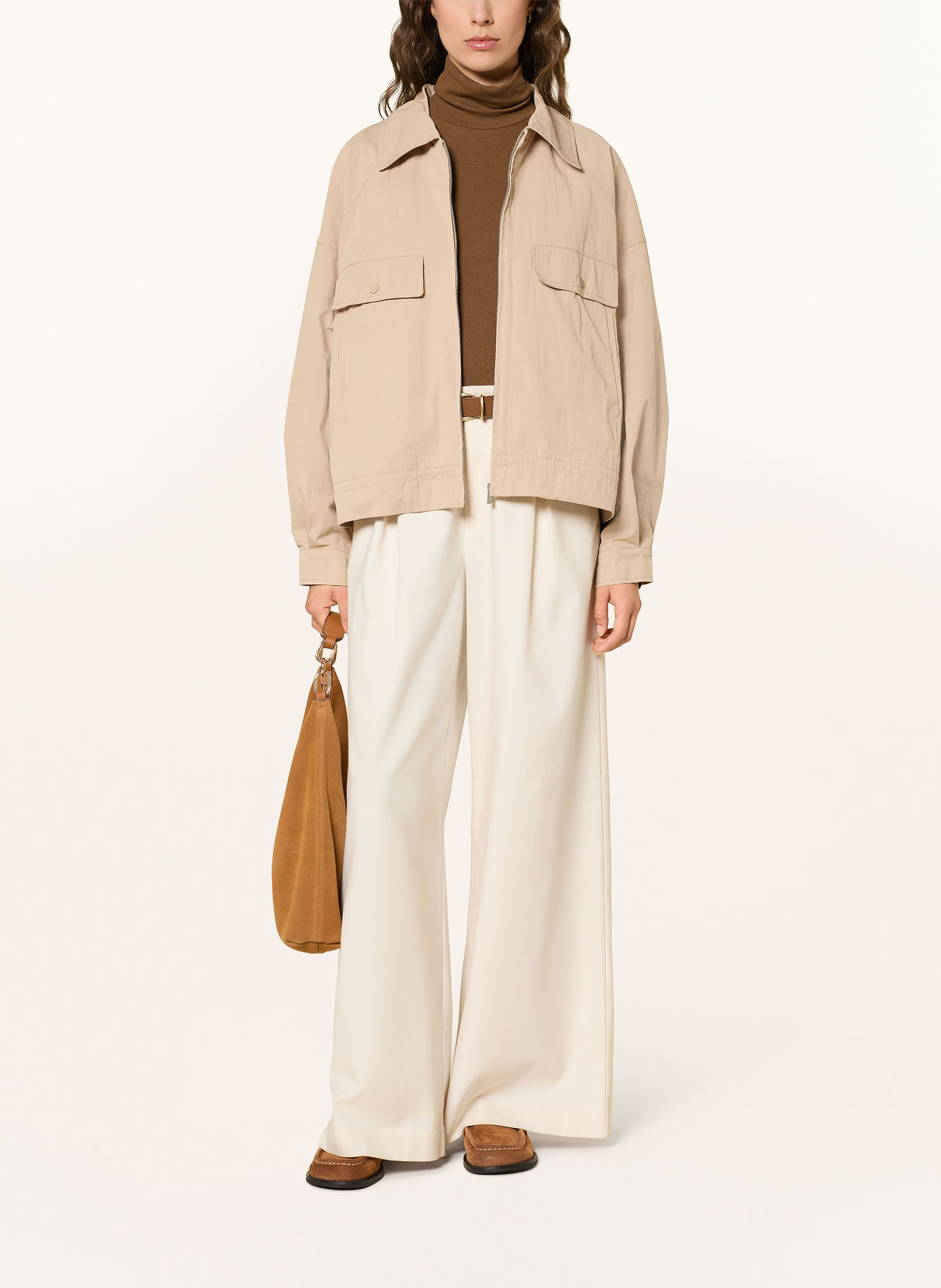 Marc O'Polo Turtleneck top: BROWN