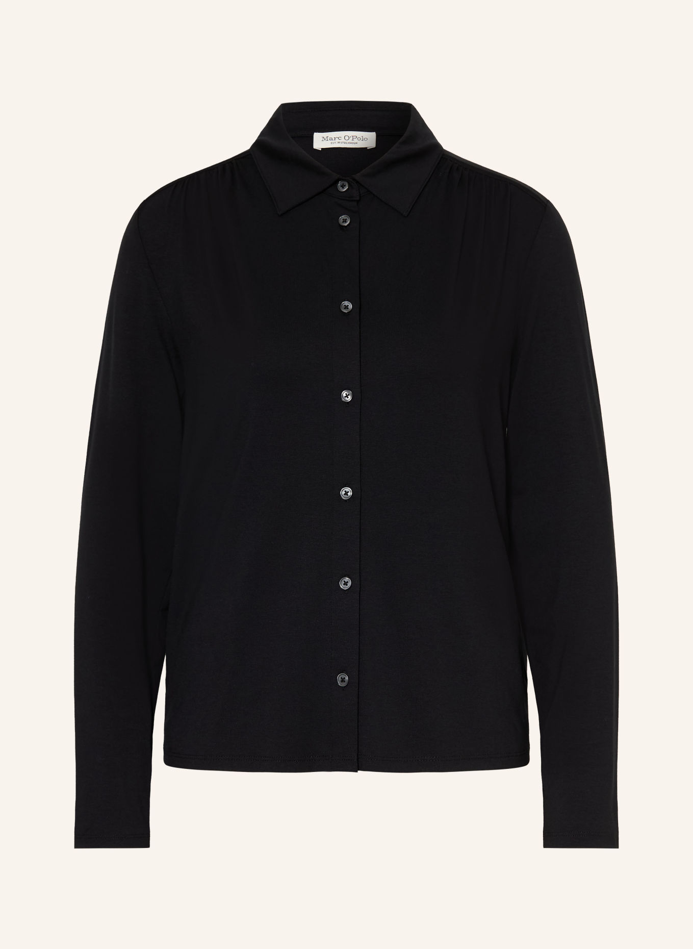 Marc O'Polo Jersey shirt blouse: BLACK