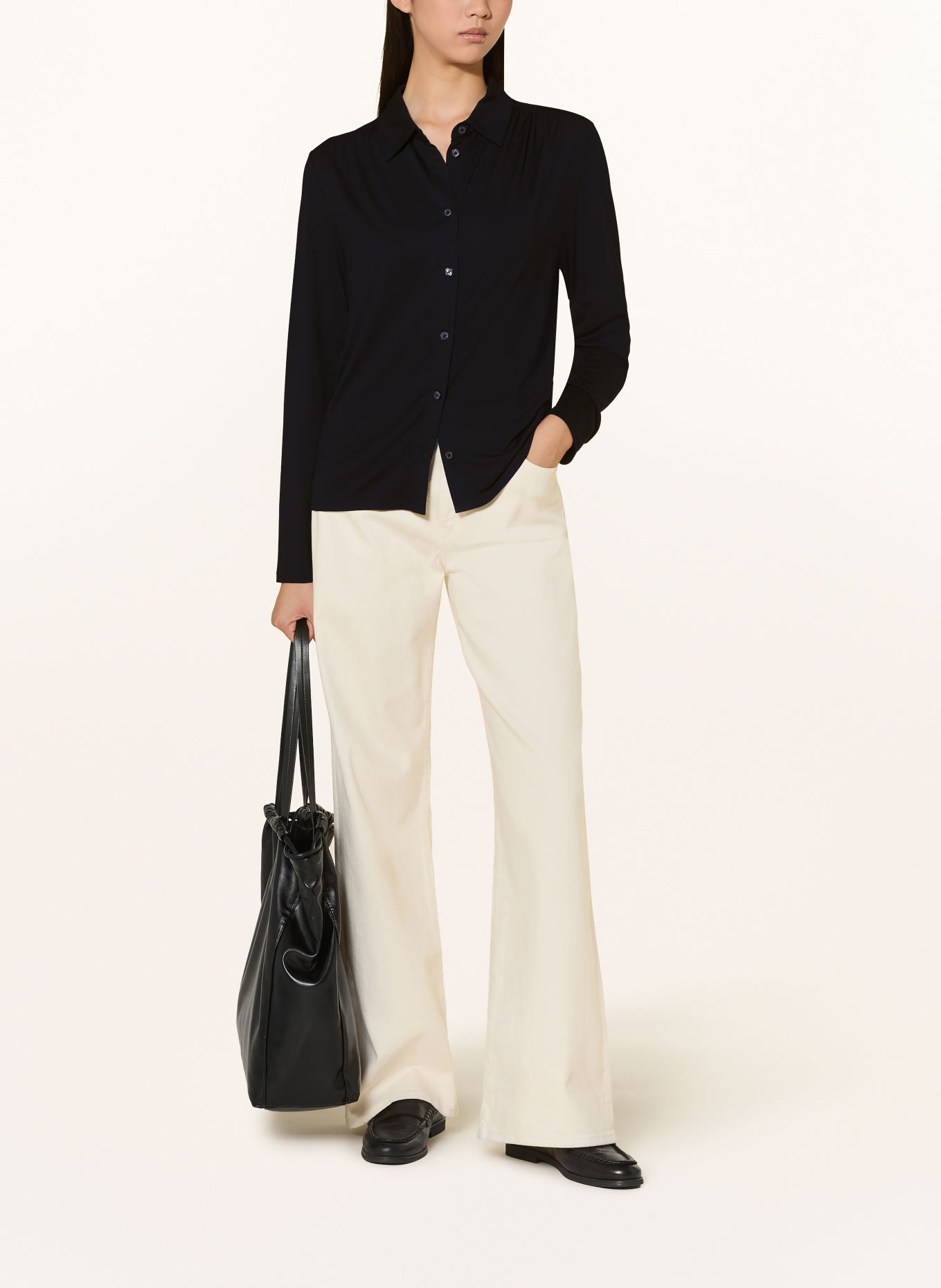Marc O'Polo Jersey shirt blouse: BLACK