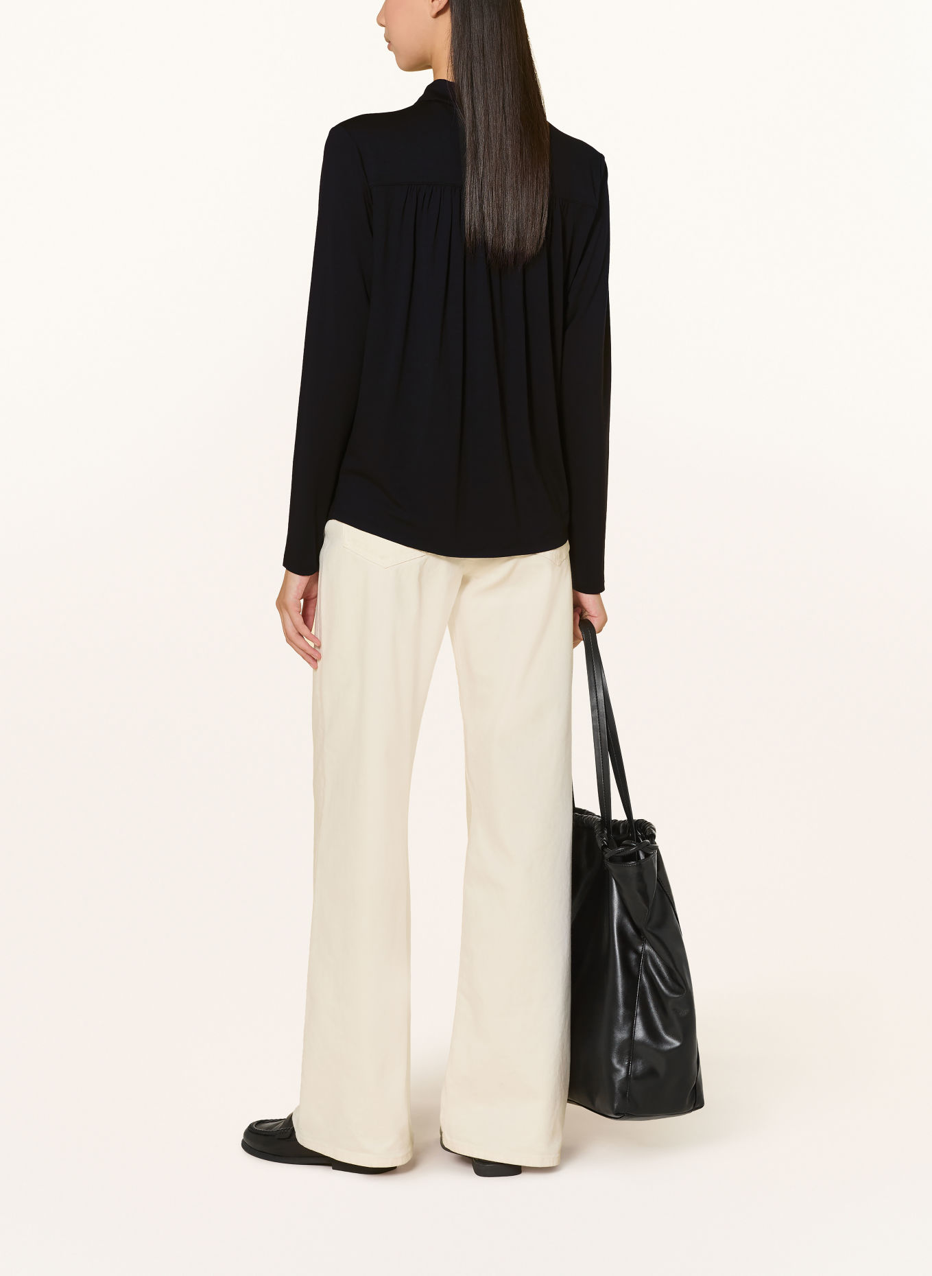 Marc O'Polo Jersey shirt blouse: BLACK