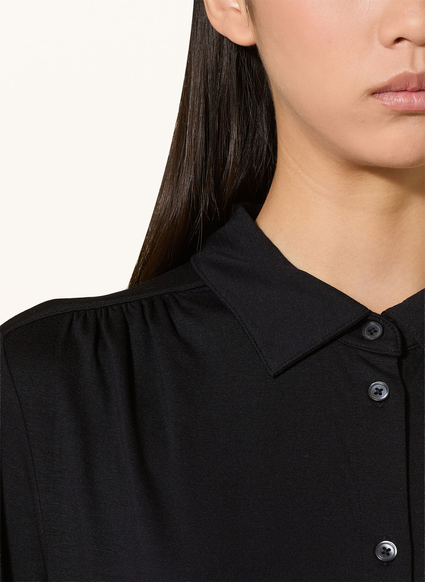 Marc O'Polo Jersey shirt blouse: BLACK