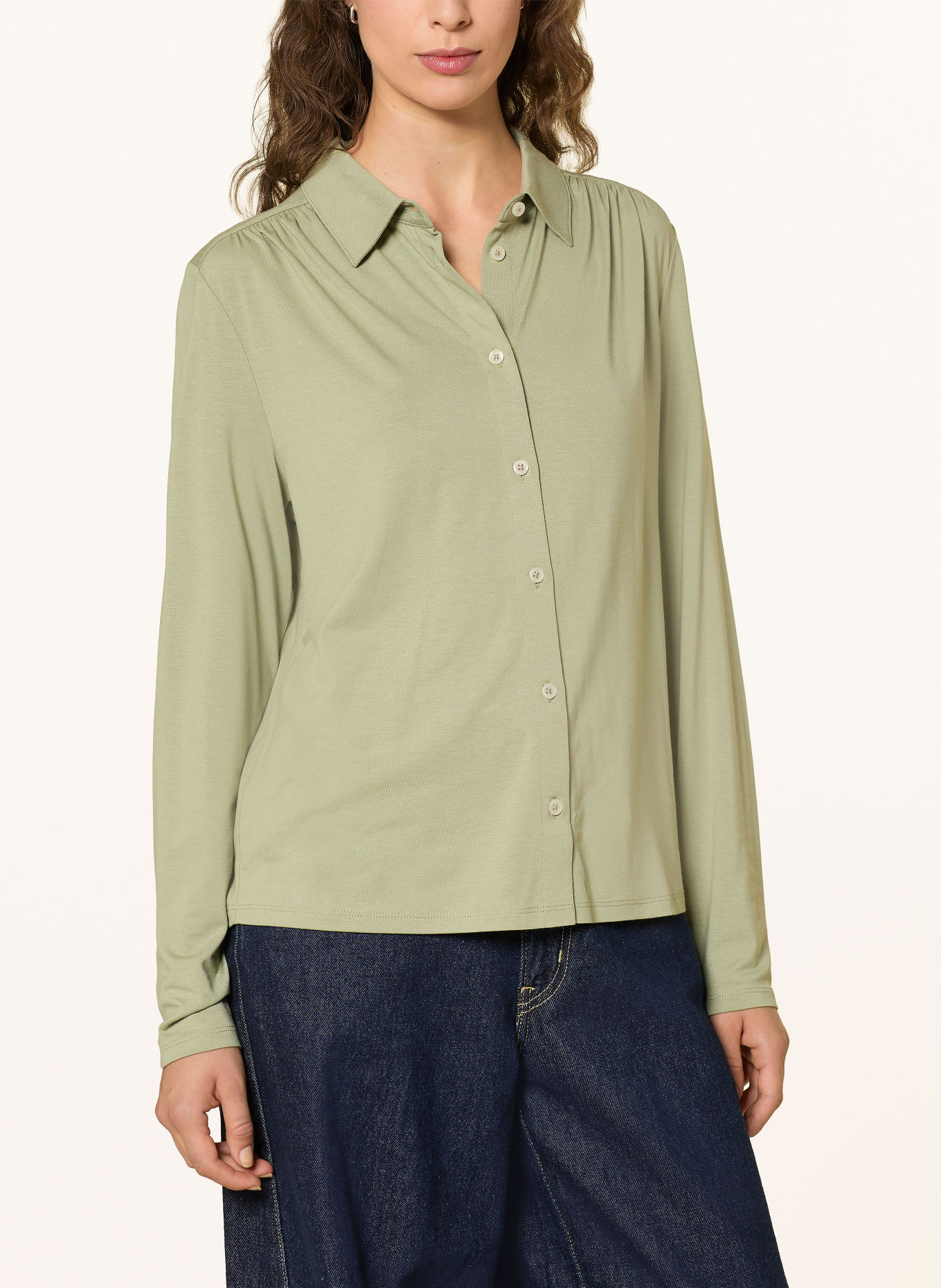 Marc O'Polo Bluză din jersey: VERDE DESCHIS