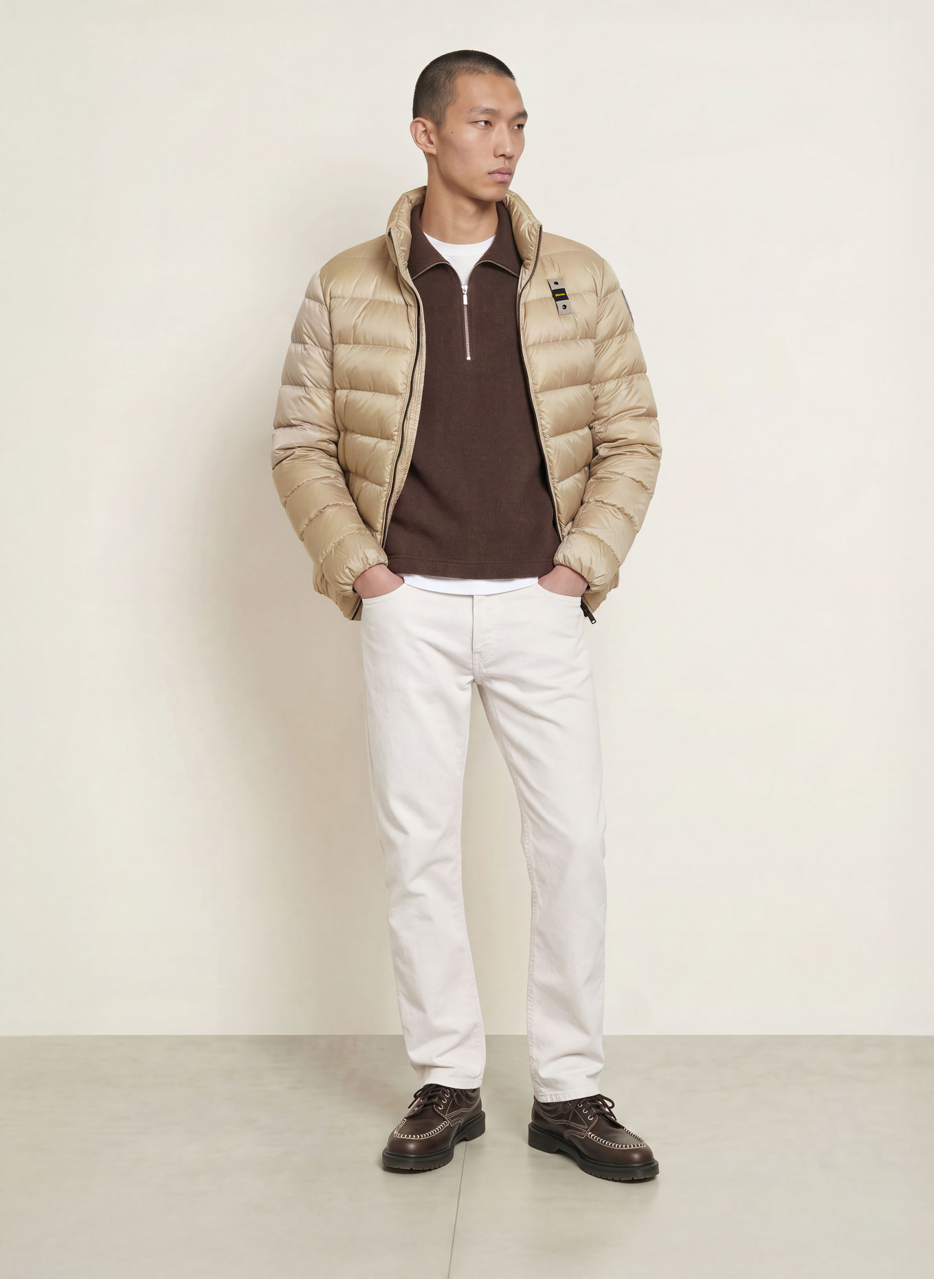 Blauer Doudoune BELMONT: GRIS CLAIR