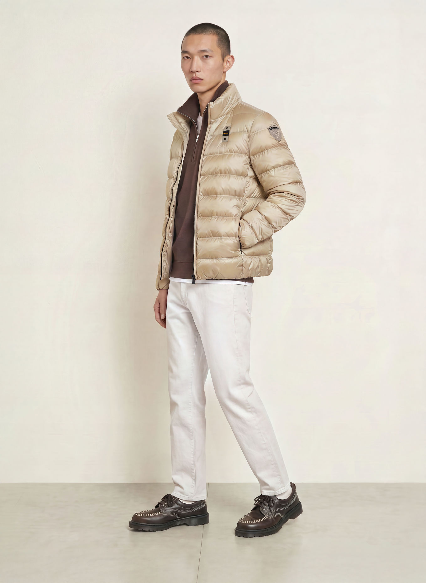 Blauer Doudoune BELMONT: GRIS CLAIR