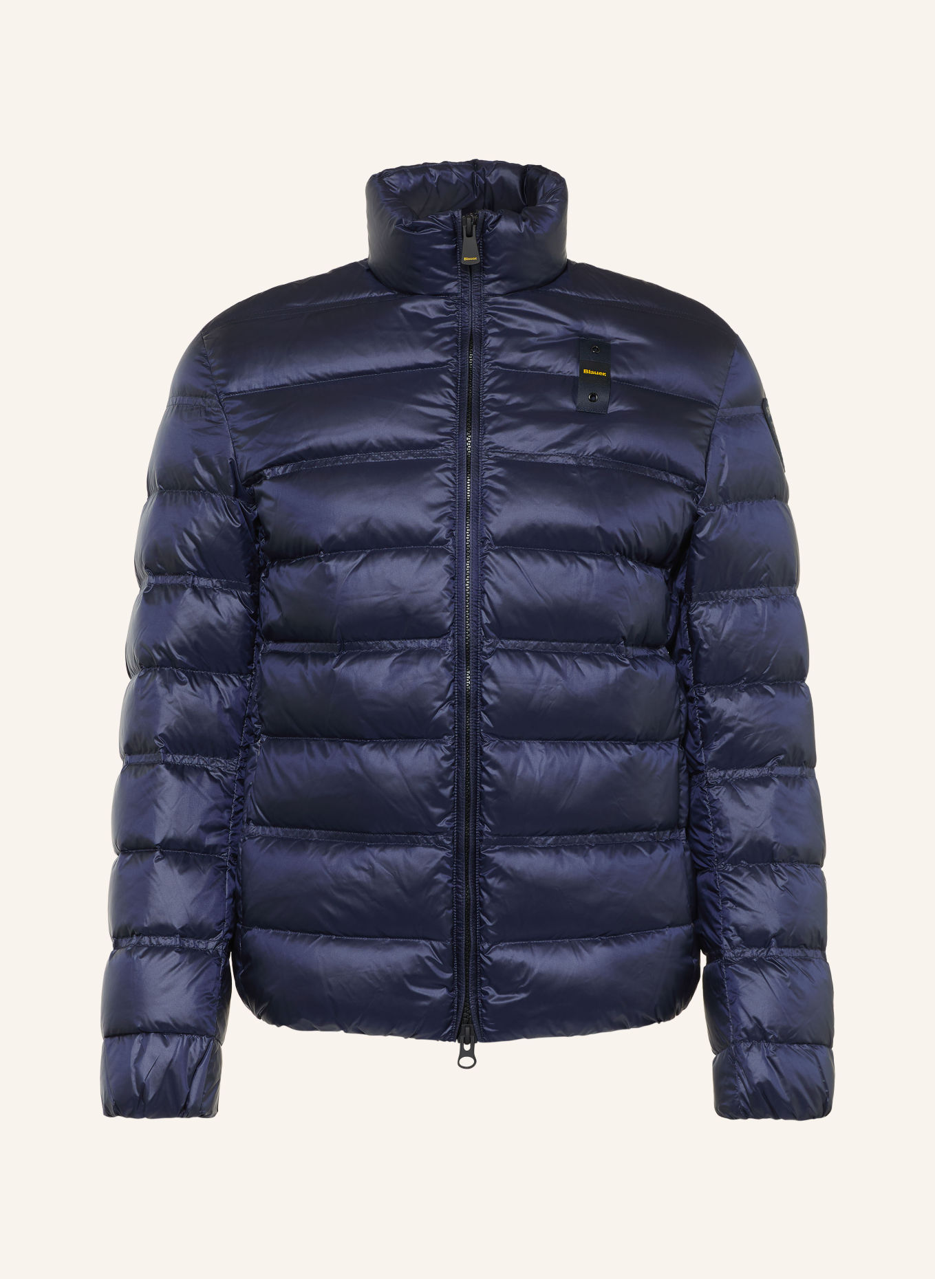 Blauer Daunenjacke BELMONT: DUNKELBLAU
