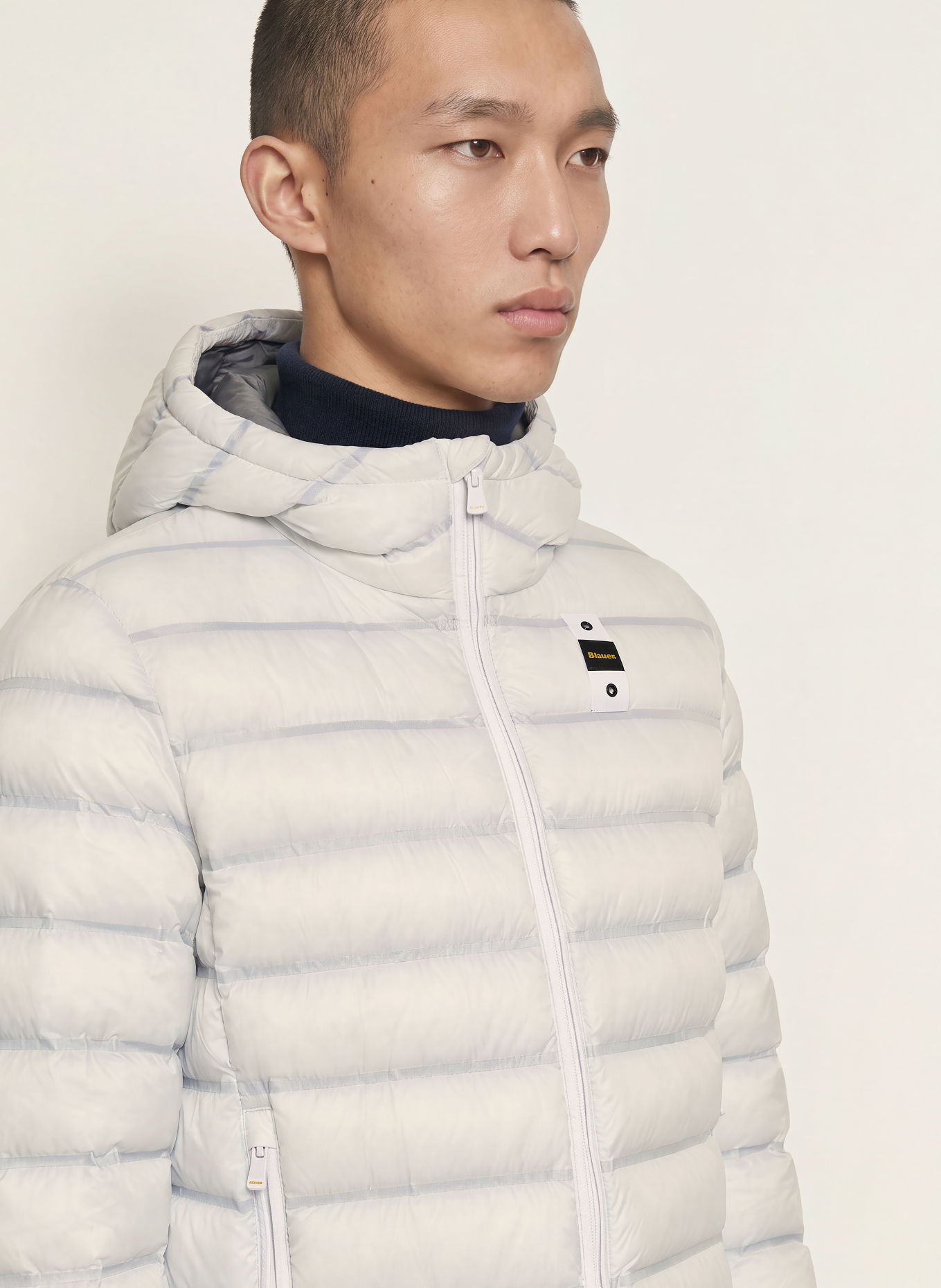 Blauer Veste matelassée CHARLES: BLEU CLAIR