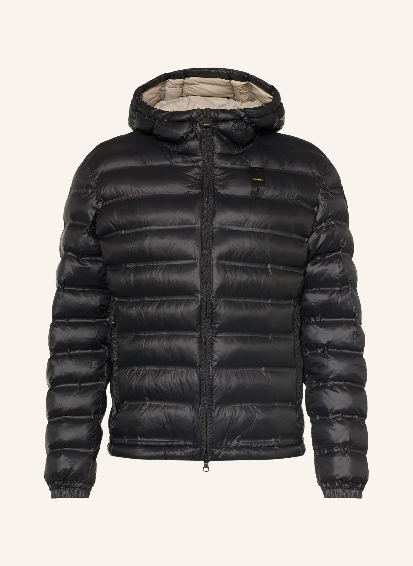 Blauer Steppjacke CHARLES: SCHWARZ
