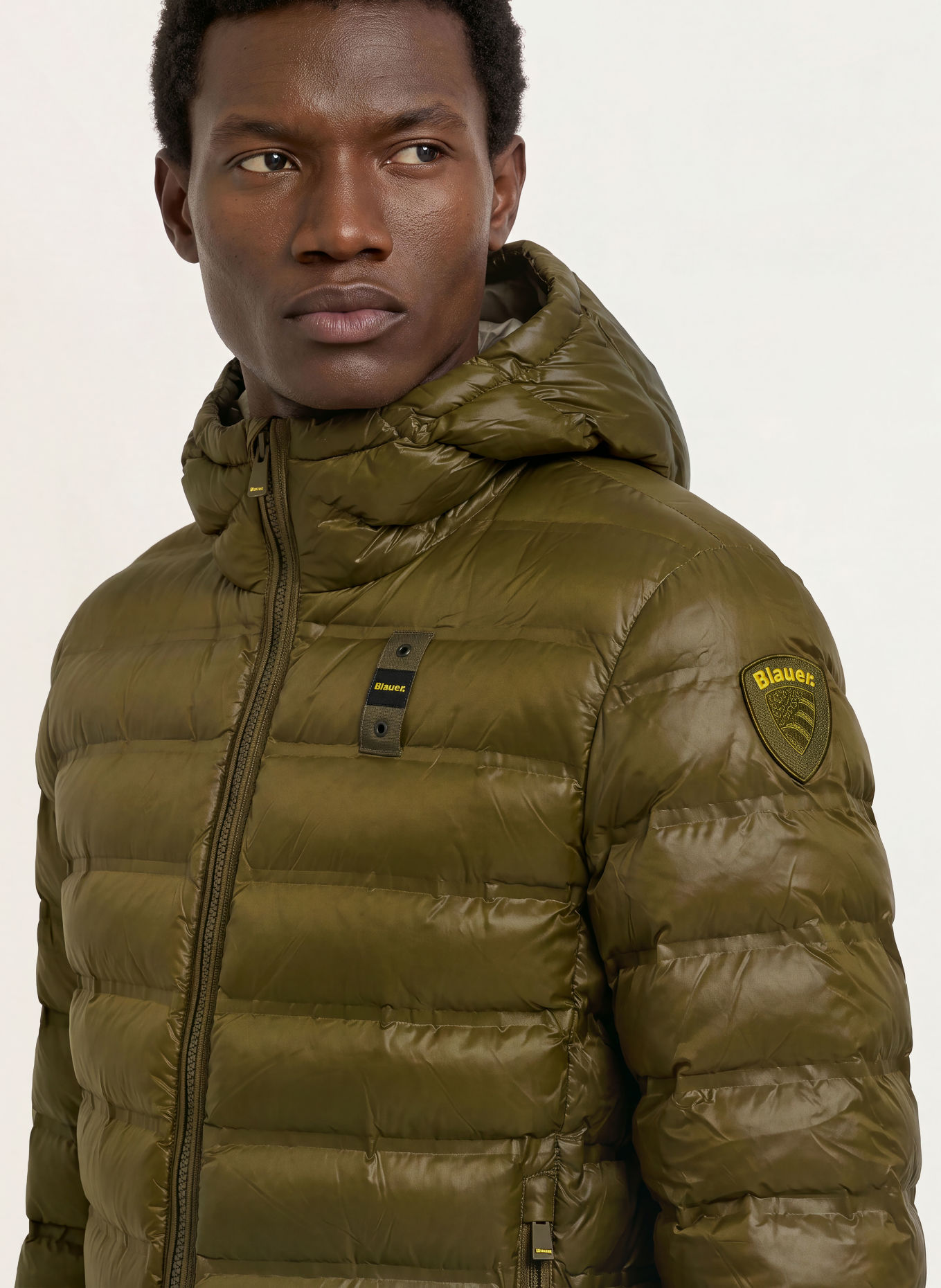 Blauer Veste matelassée CHARLES: OLIVE
