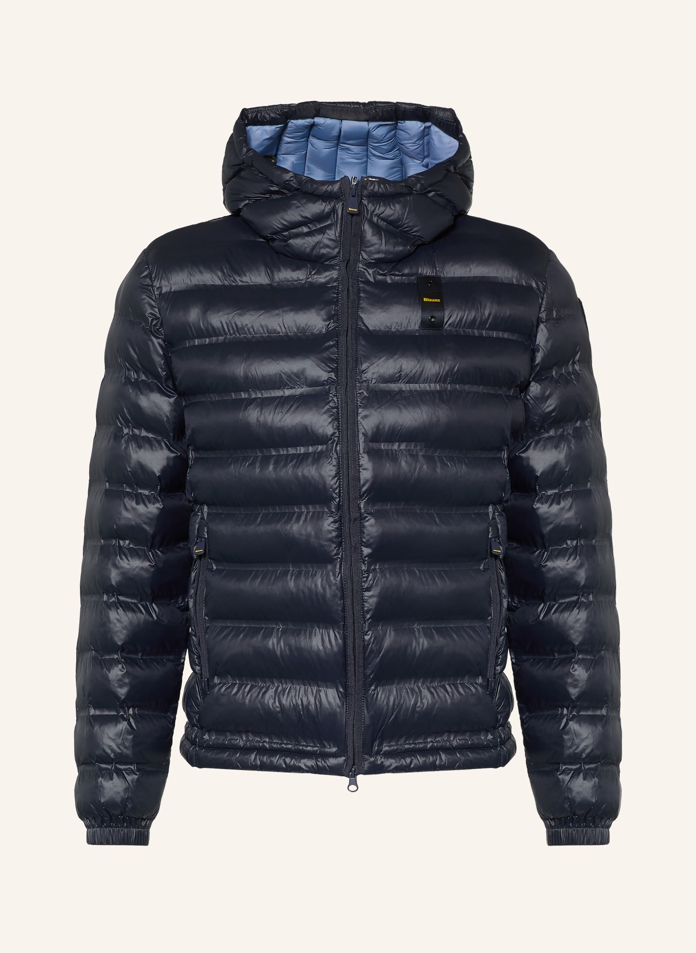 Blauer Steppjacke CHARLES: DUNKELBLAU