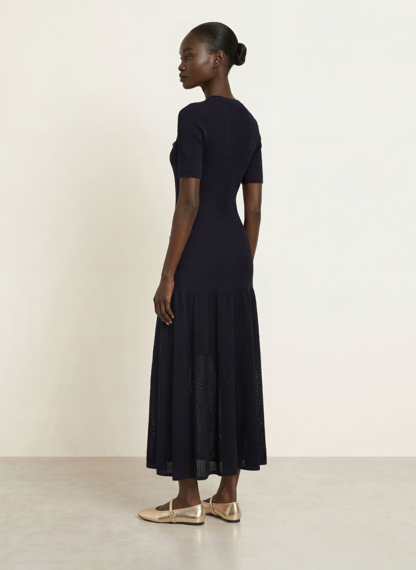maje Kleid: DUNKELBLAU