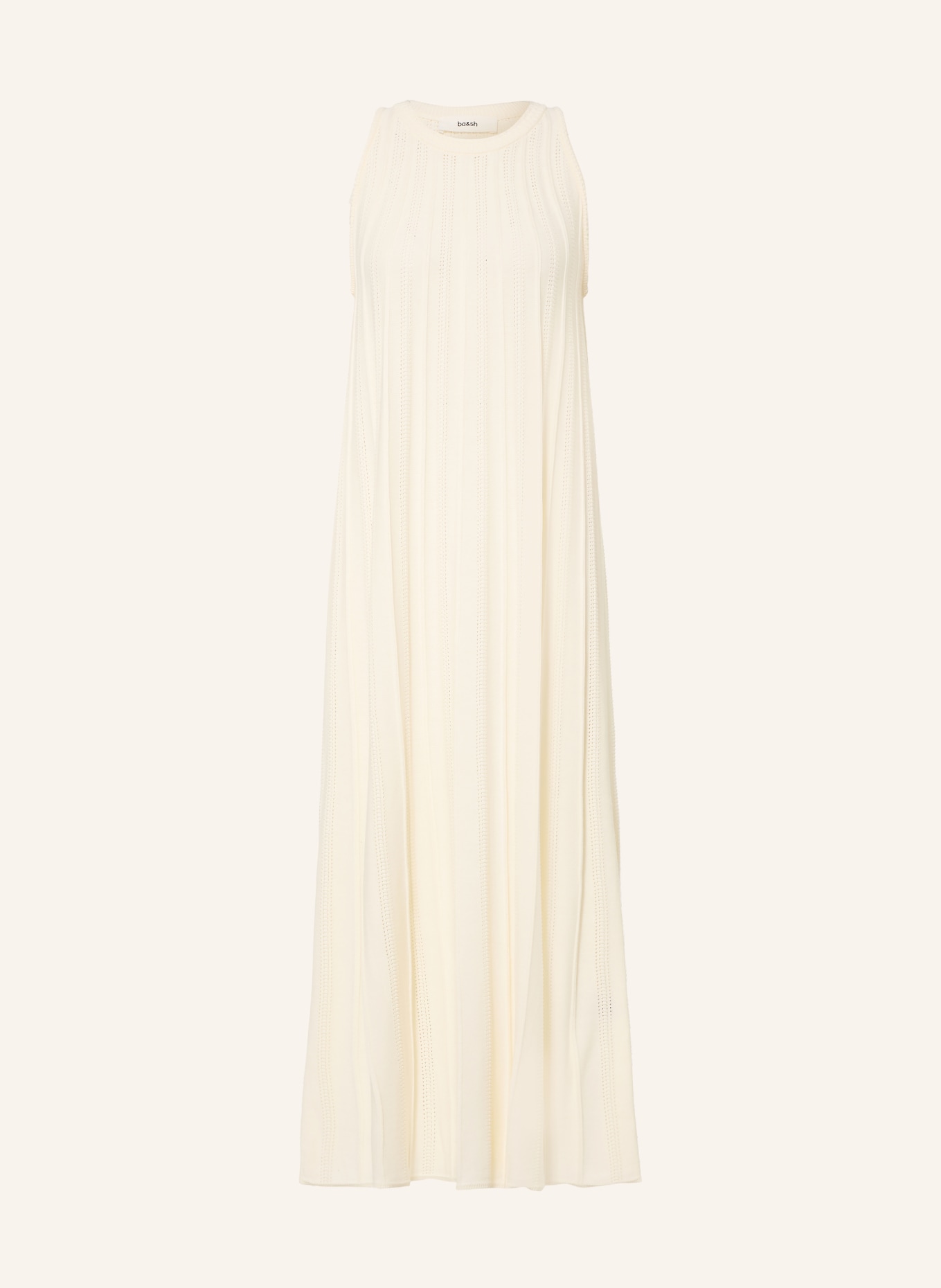 ba&sh SINTE Knit Dress: ECRU