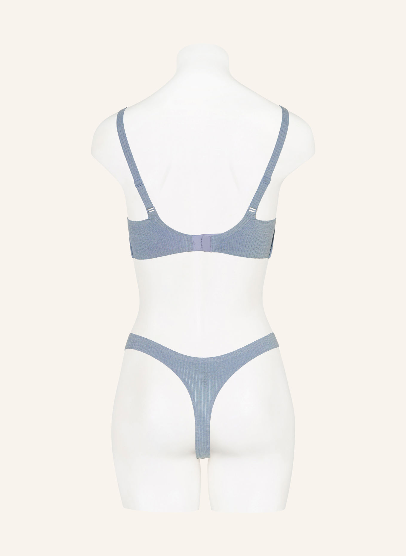 sloggi Push-up-bh ZERO FEEL PURE: BLAUWGRIJS