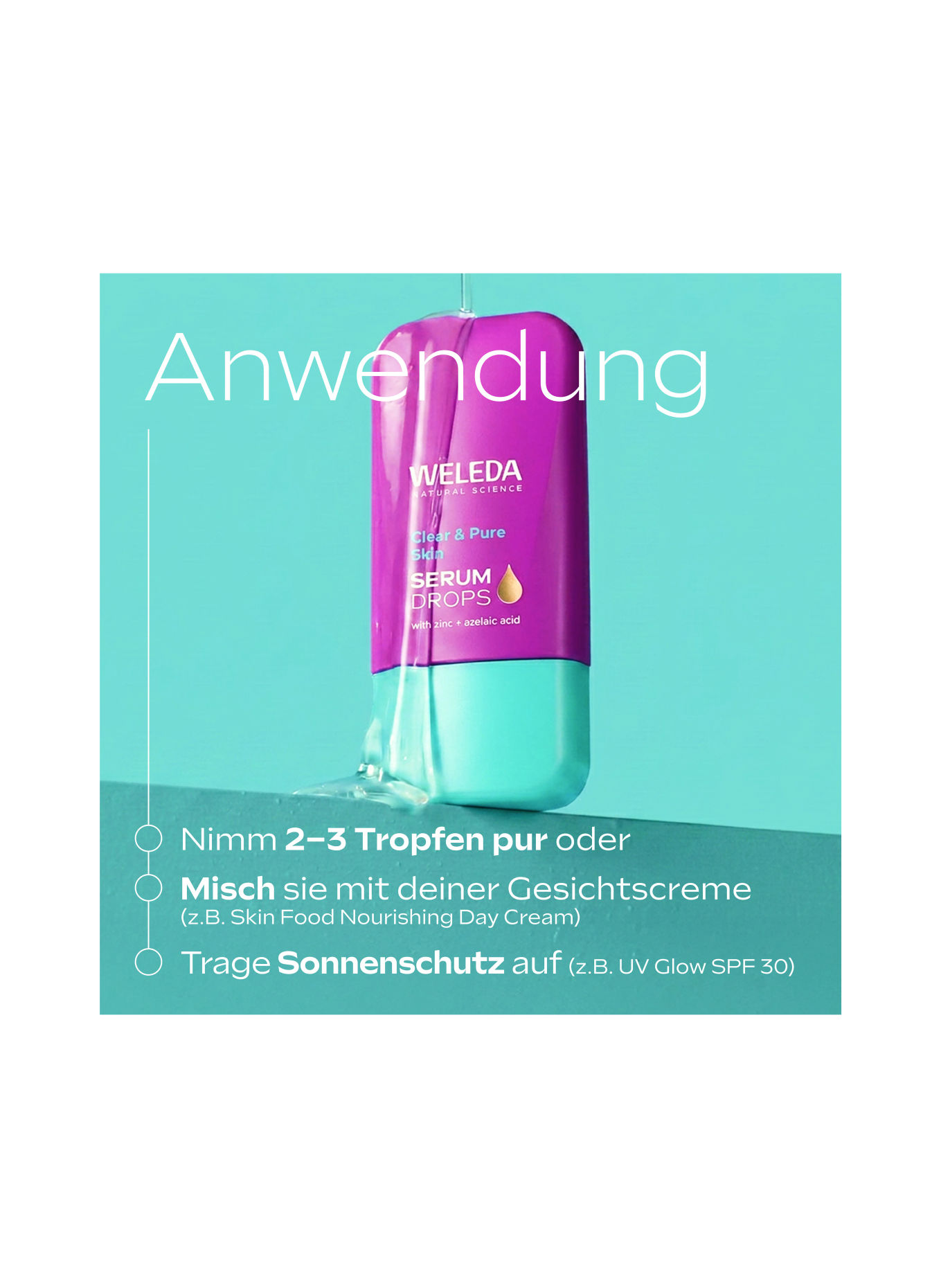 WELEDA CLEAR & PURE SKIN SERUM DROPS