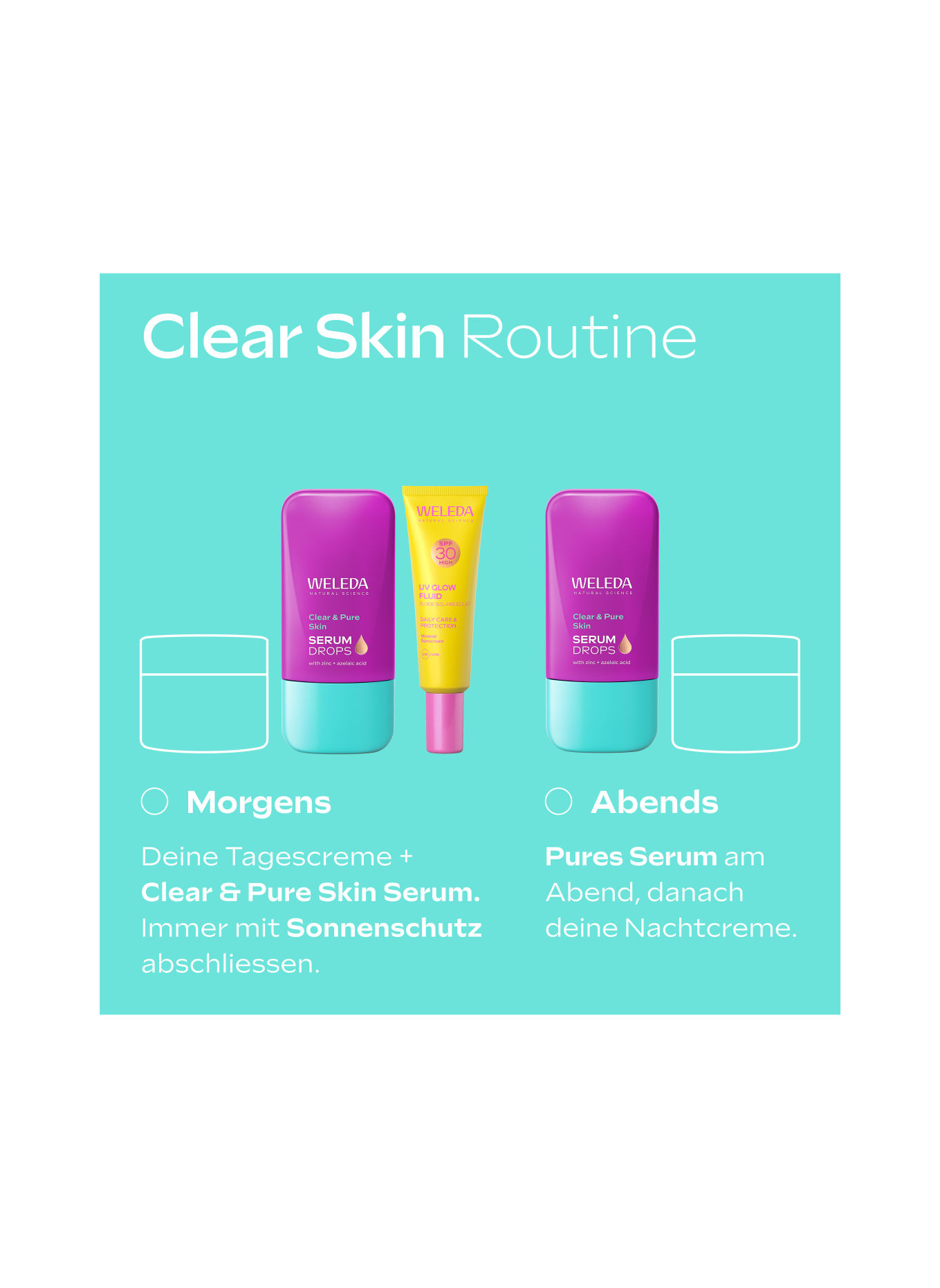WELEDA CLEAR & PURE SKIN SERUM DROPS