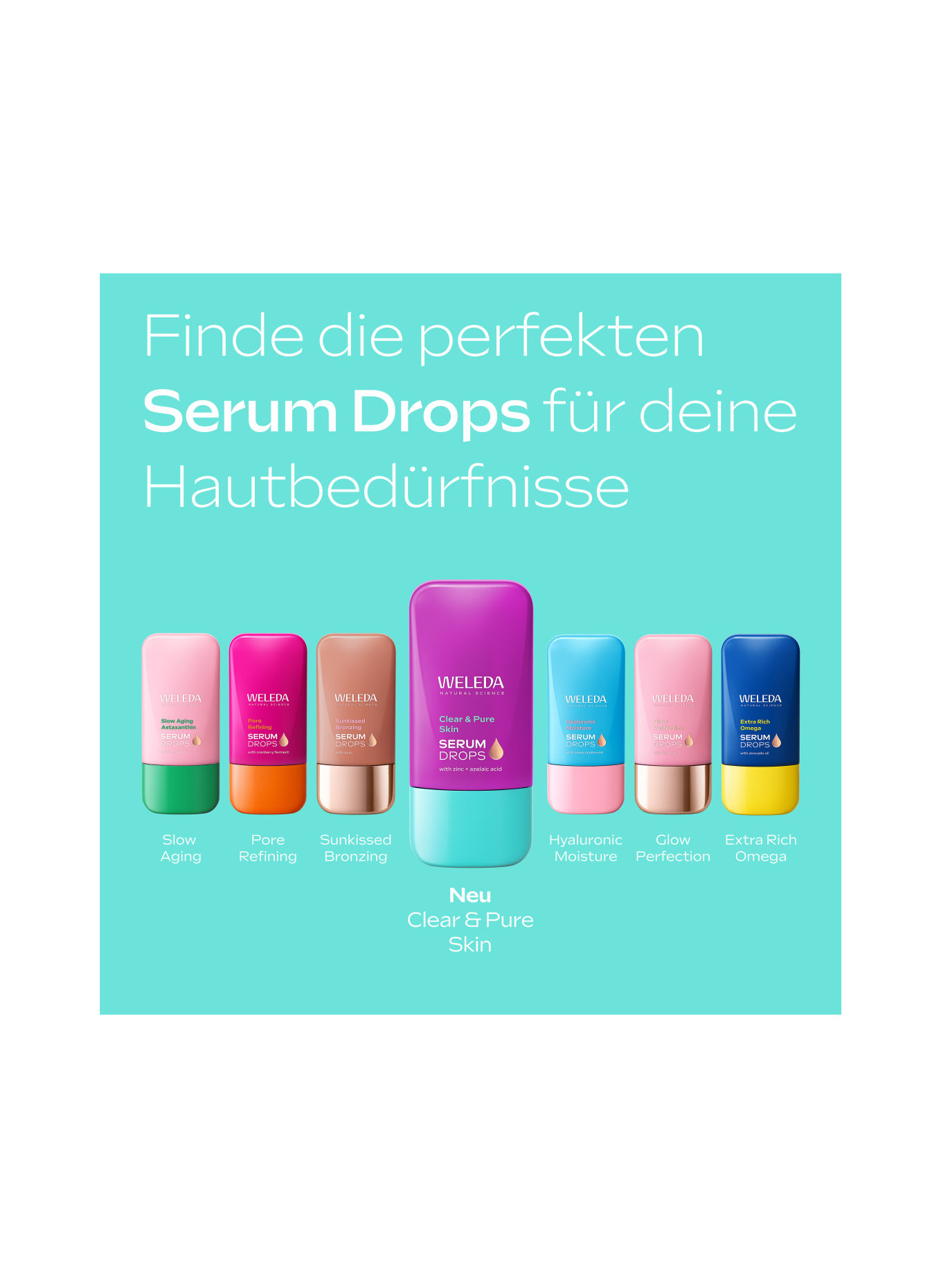 WELEDA CLEAR & PURE SKIN SERUM DROPS