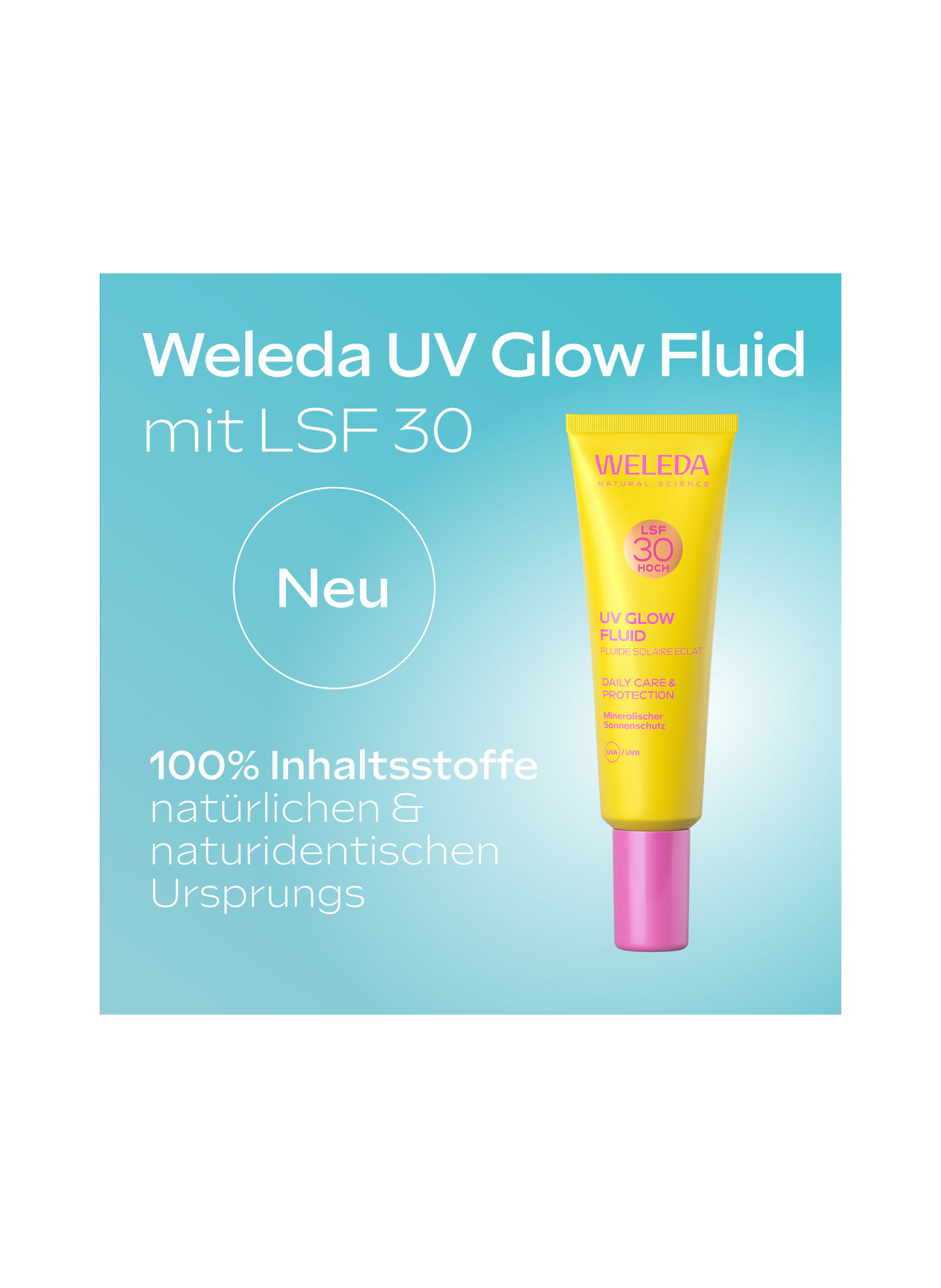WELEDA UV GLOW FLUID LSF 30