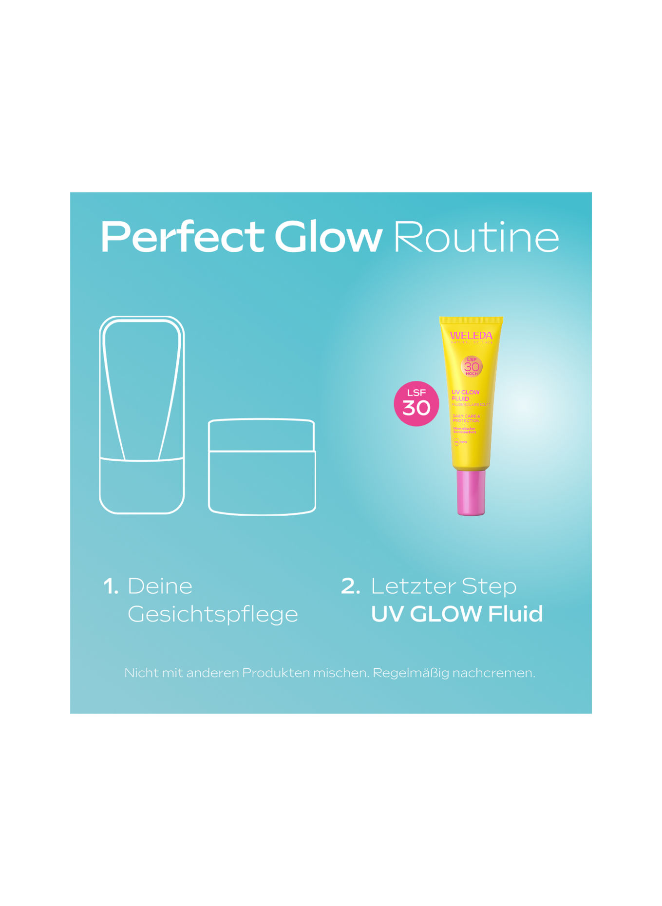 WELEDA UV GLOW FLUID LSF 30