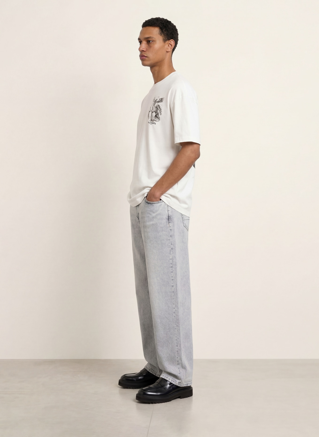 ALLSAINTS T-shirt SERAPH: ECRU