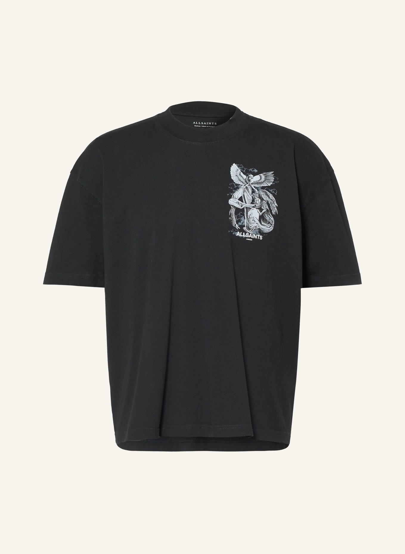 ALLSAINTS SERAPH T-shirt: DARK GRAY