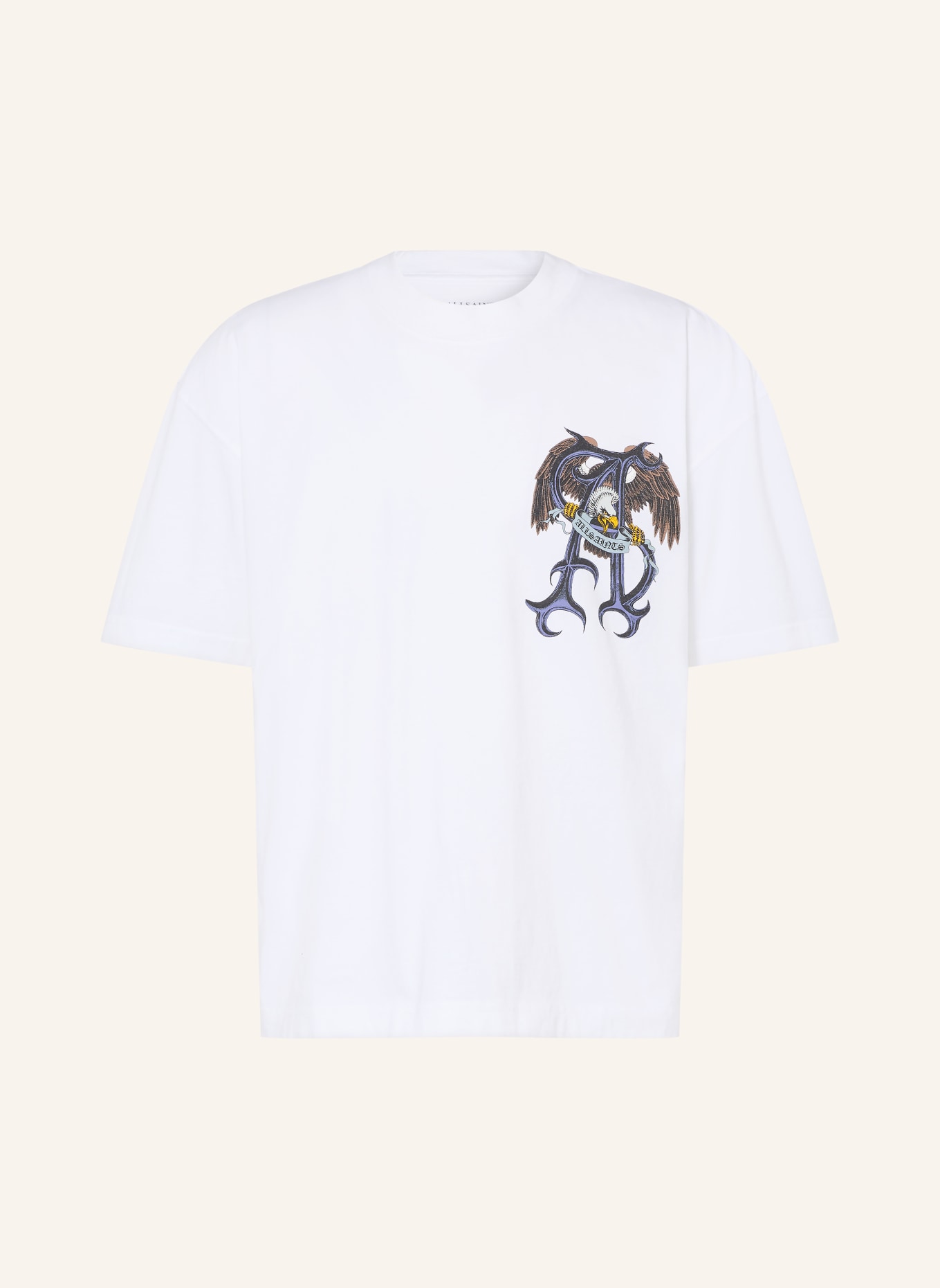 ALLSAINTS T-shirt RAPTOUR: WIT