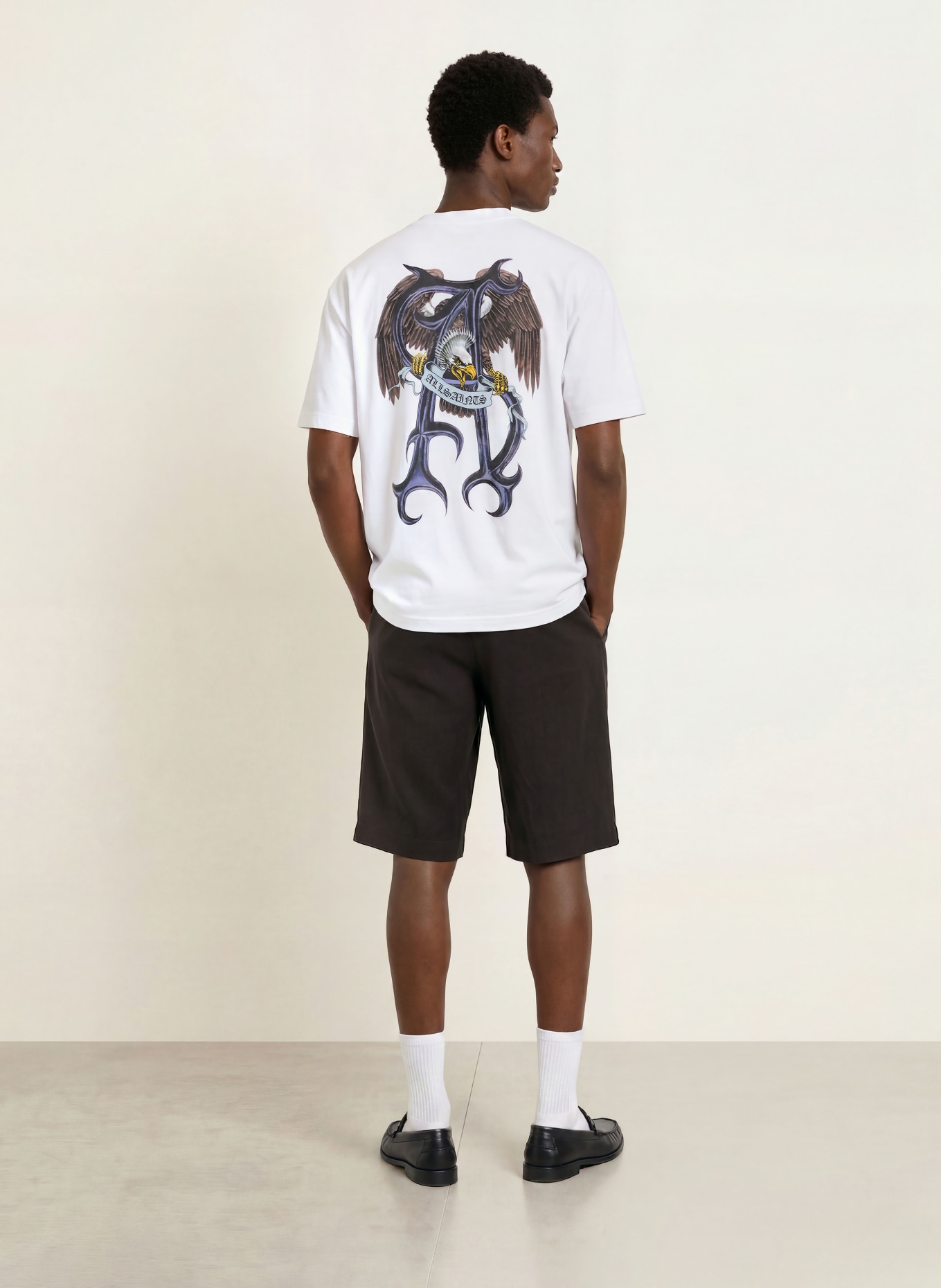ALLSAINTS T-shirt RAPTOUR: WIT