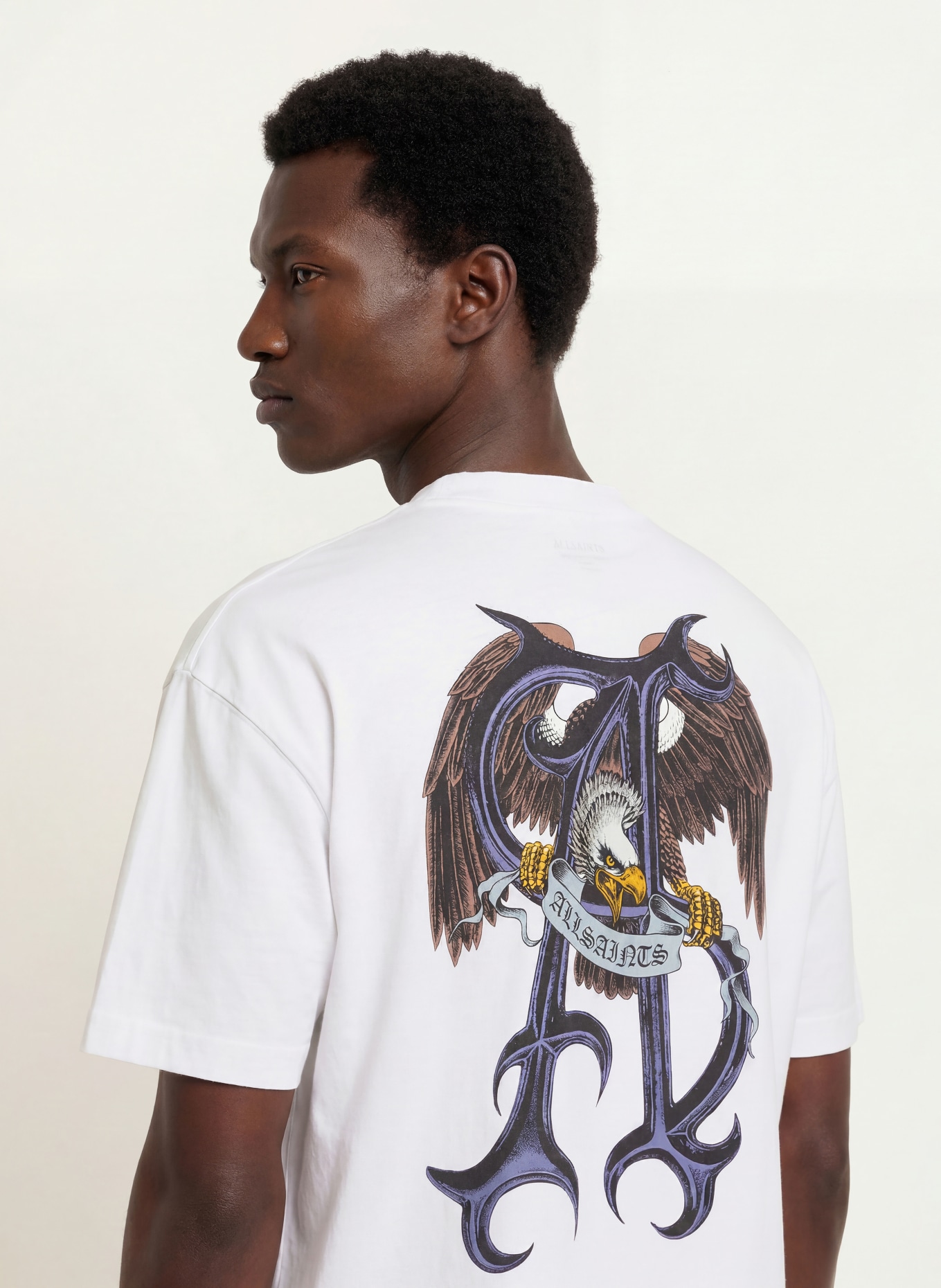 ALLSAINTS T-shirt RAPTOUR: WIT