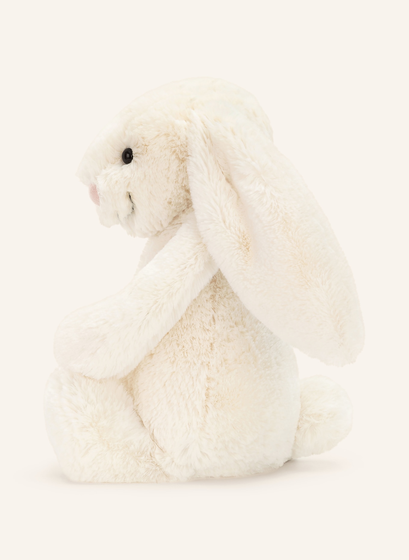 Jellycat Jouet en peluche BASHFUL CREAM BUNNY ORIGINAL MEDIUM: CRÈME / ROSE CLAIR / NOIR