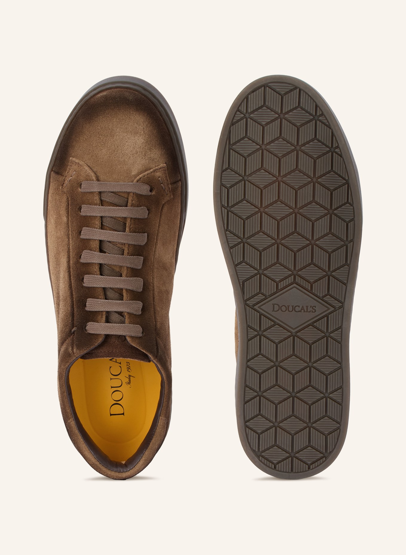 DOUCAL'S Sneakersy JUKE: HNĚDÁ