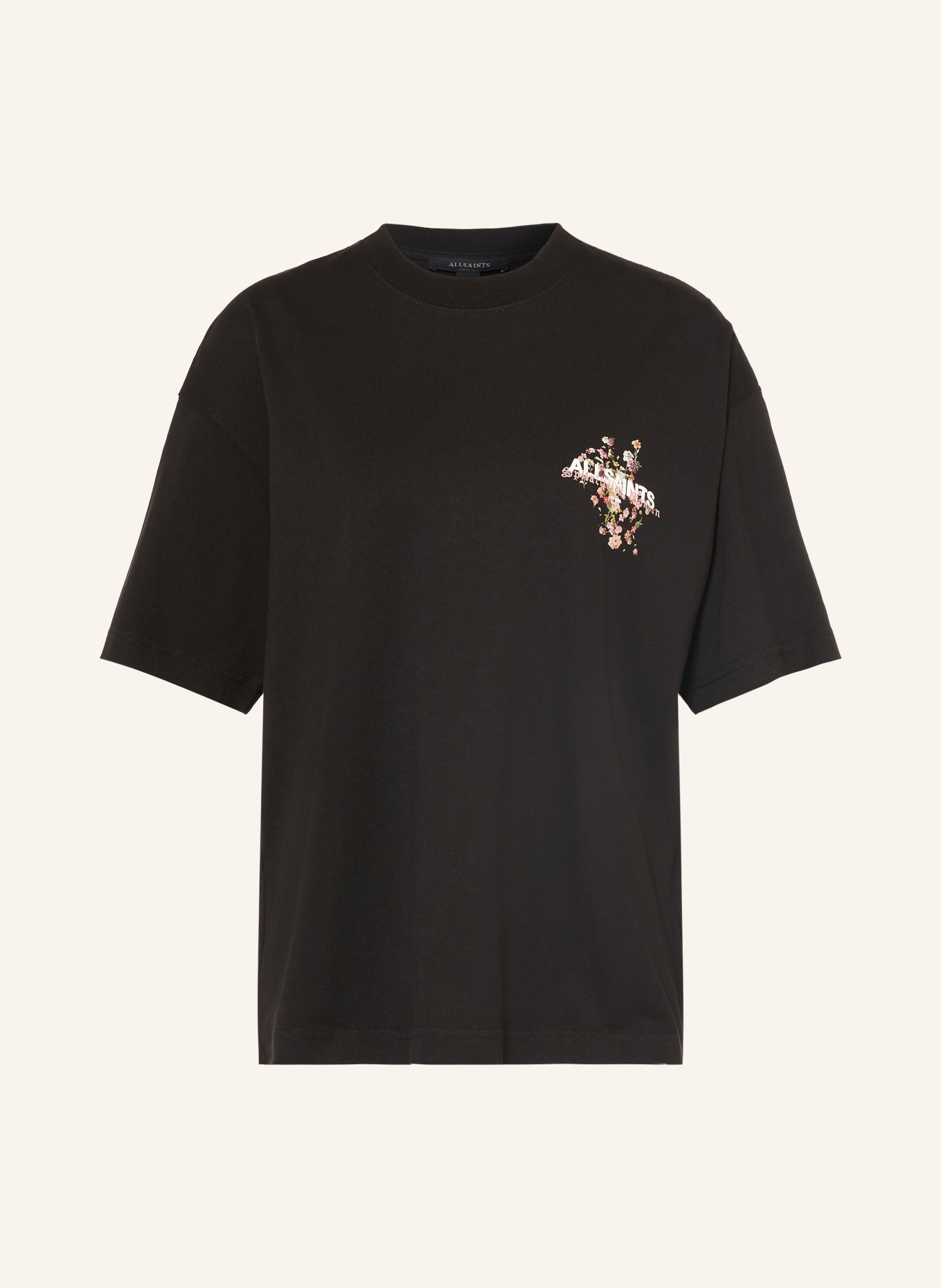 ALLSAINTS VALEN ETTA T-shirt: BLACK