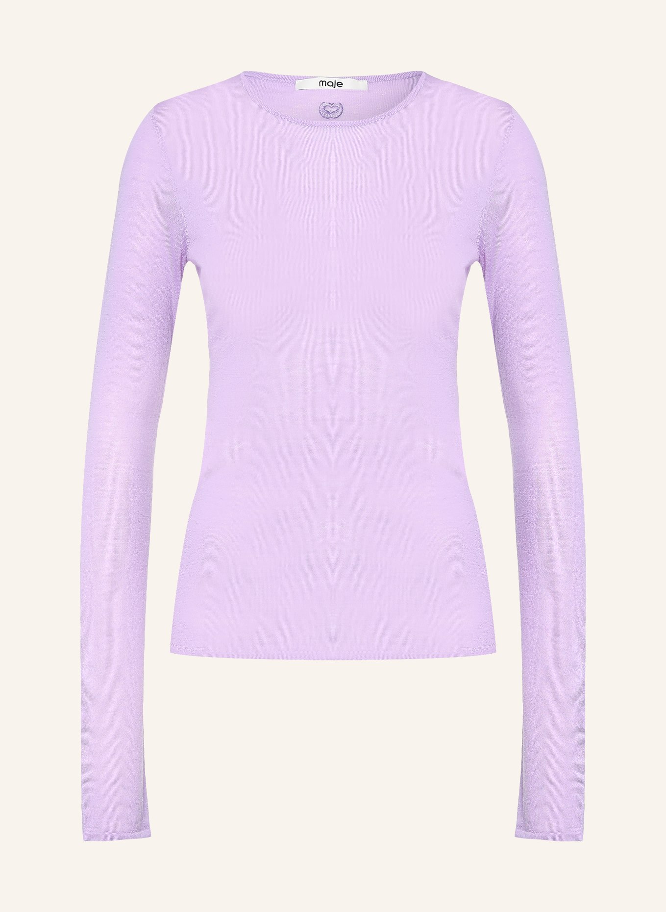 maje Sweter: JASNOFIOLETOWY