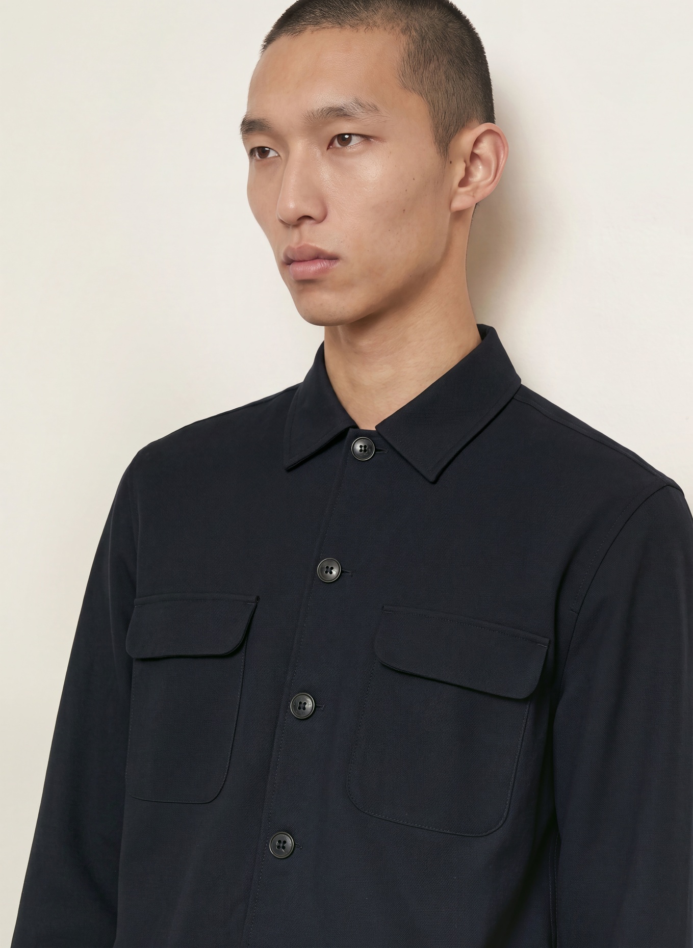REISS Hemd PESHI Comfort Fit: DUNKELBLAU