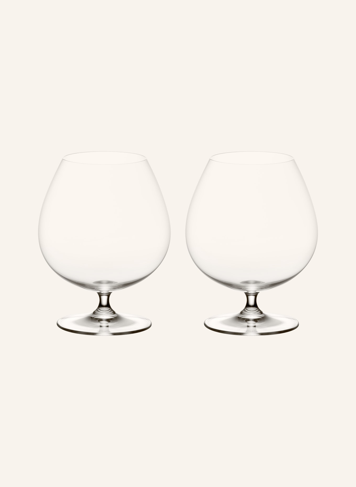 RIEDEL Lot de 2 verres à brandy VINUM BRANDY: BLANC