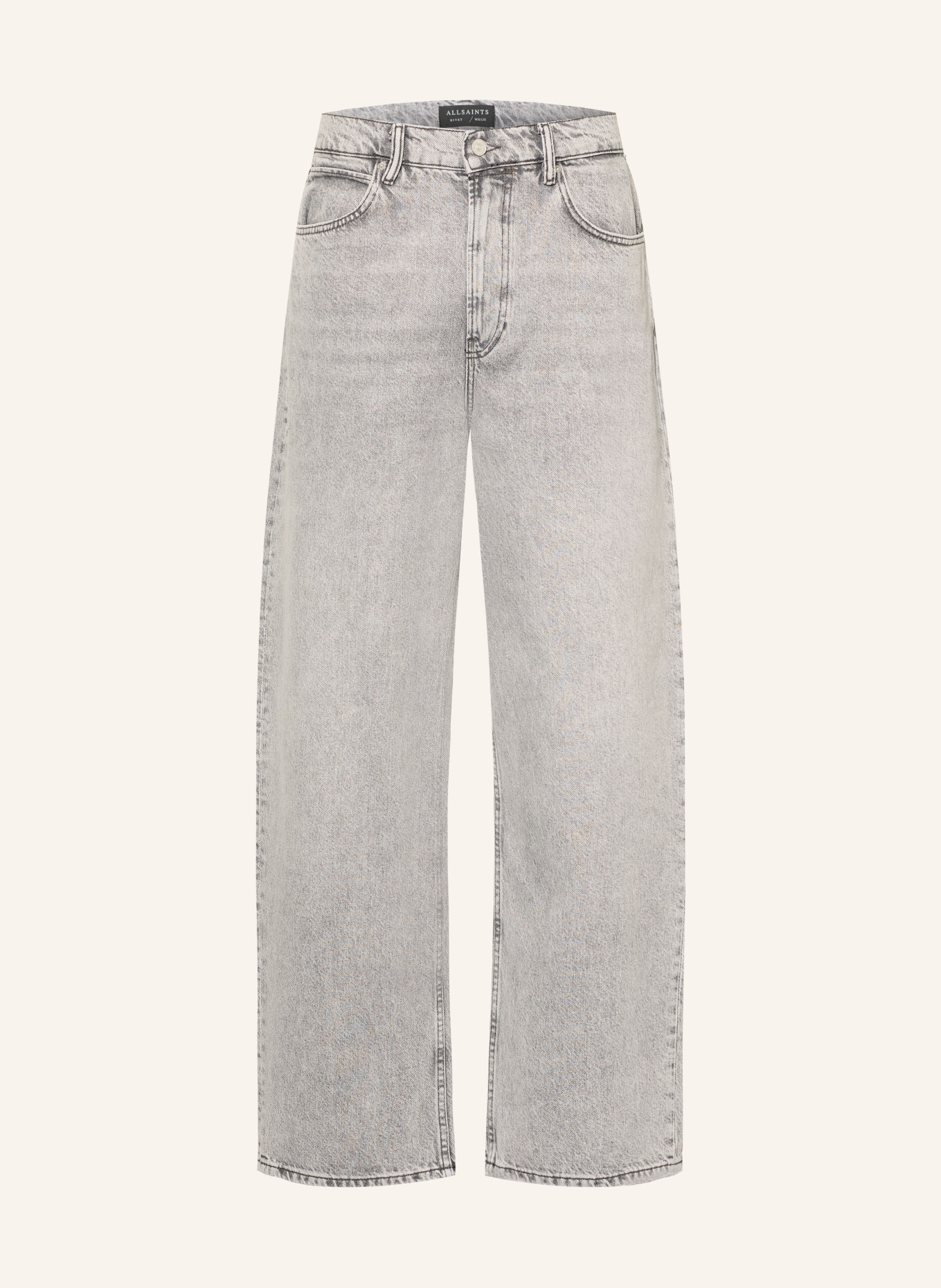 ALLSAINTS Jeans RIVET Regular Fit: 755 Washed Grey