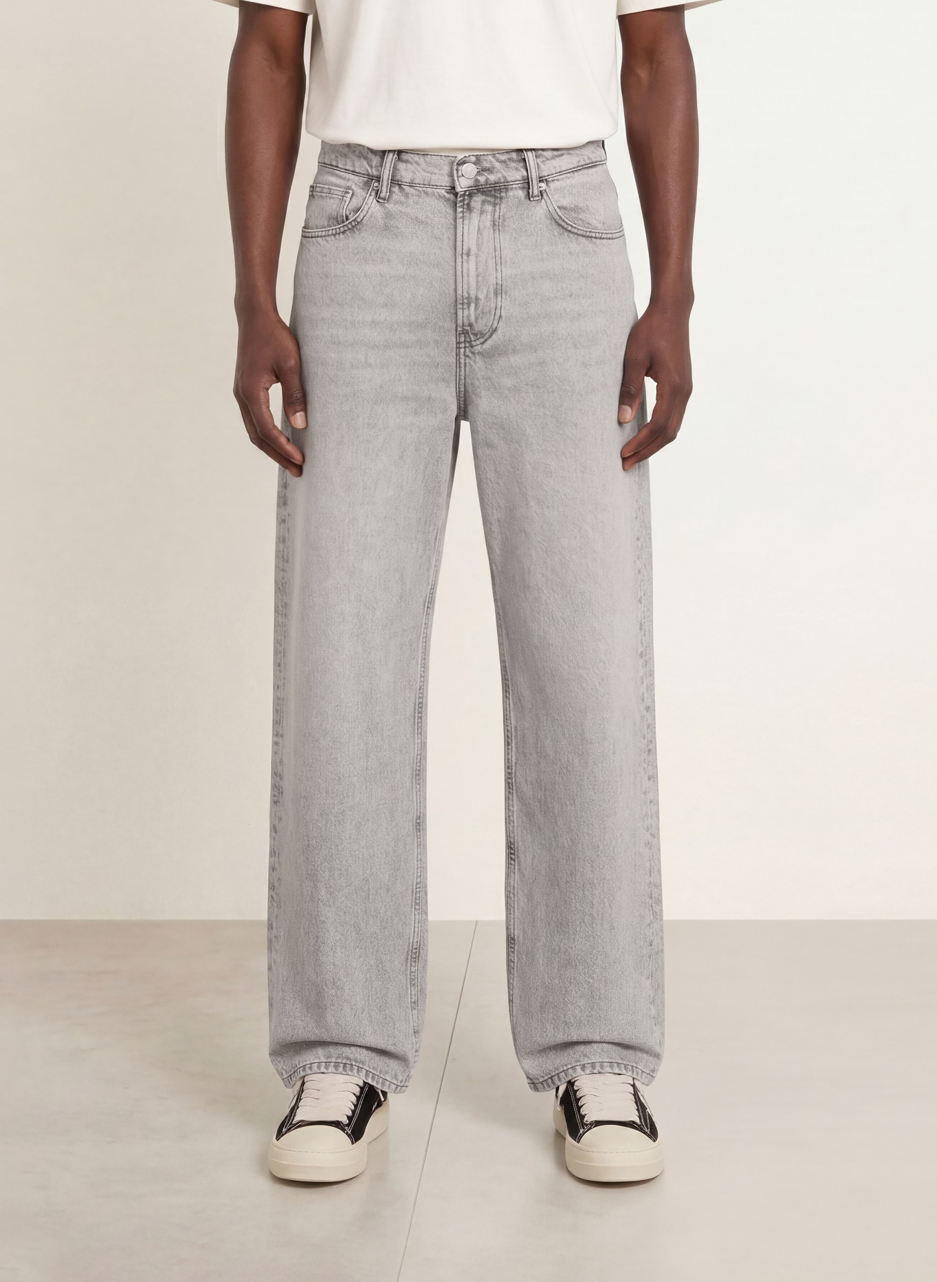 ALLSAINTS Jeans RIVET Regular Fit: 755 Washed Grey