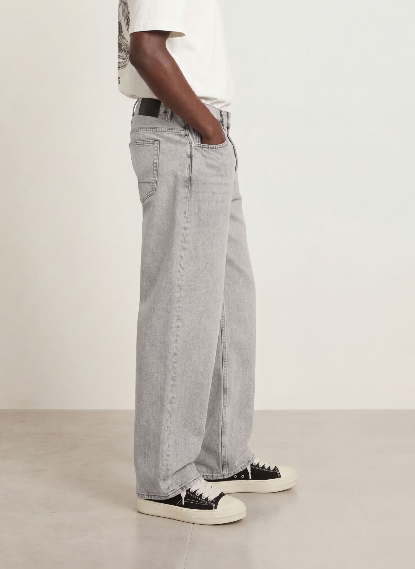 ALLSAINTS Jeans RIVET Regular Fit: 755 Washed Grey