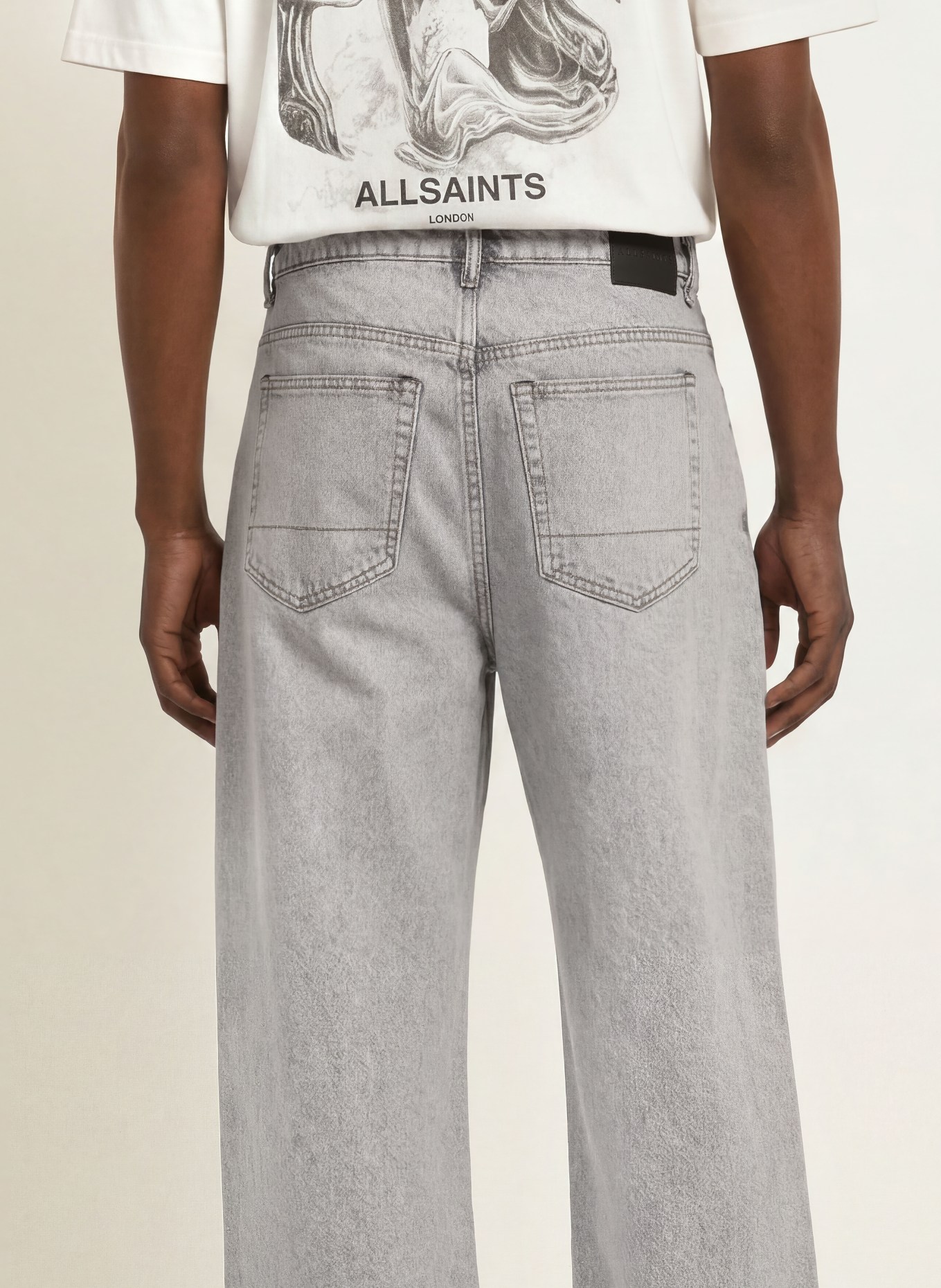 ALLSAINTS Jeans RIVET Regular Fit: 755 Washed Grey