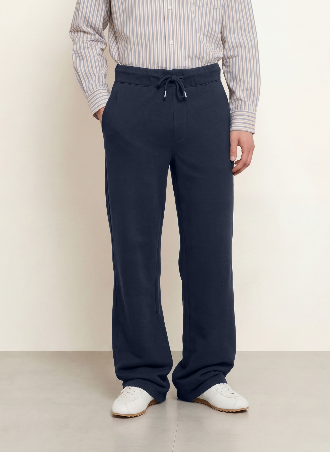 ALLSAINTS Sweatpant ASHER: DONKERBLAUW