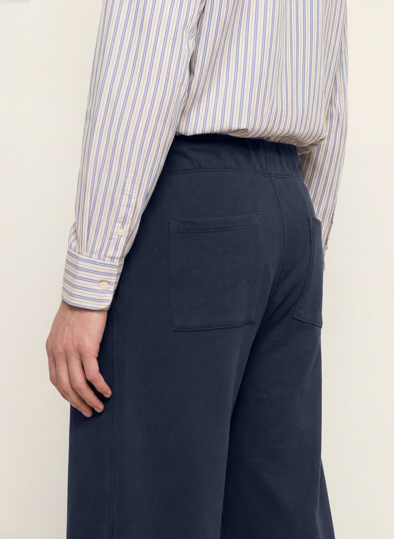 ALLSAINTS Sweatpant ASHER: DONKERBLAUW