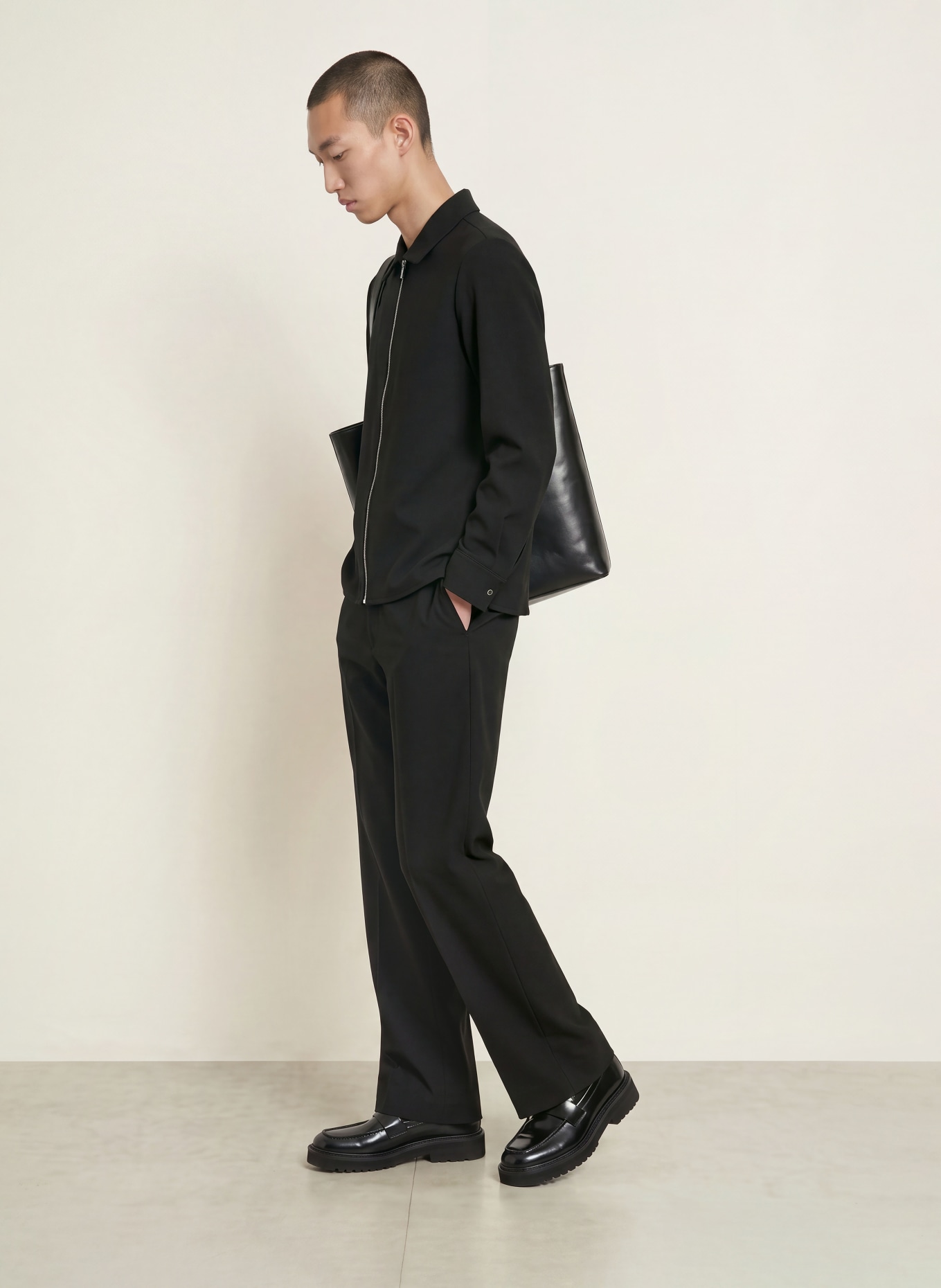 SANDRO Blouson: SCHWARZ