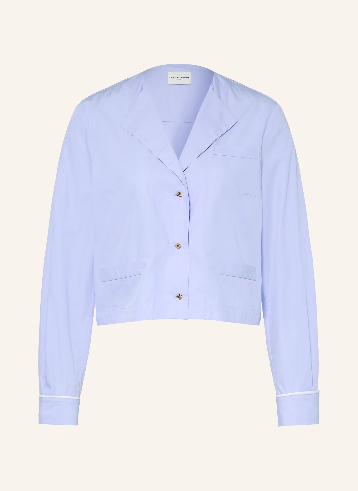 CLAUDIE PIERLOT Bluzka: JASNONIEBIESKI