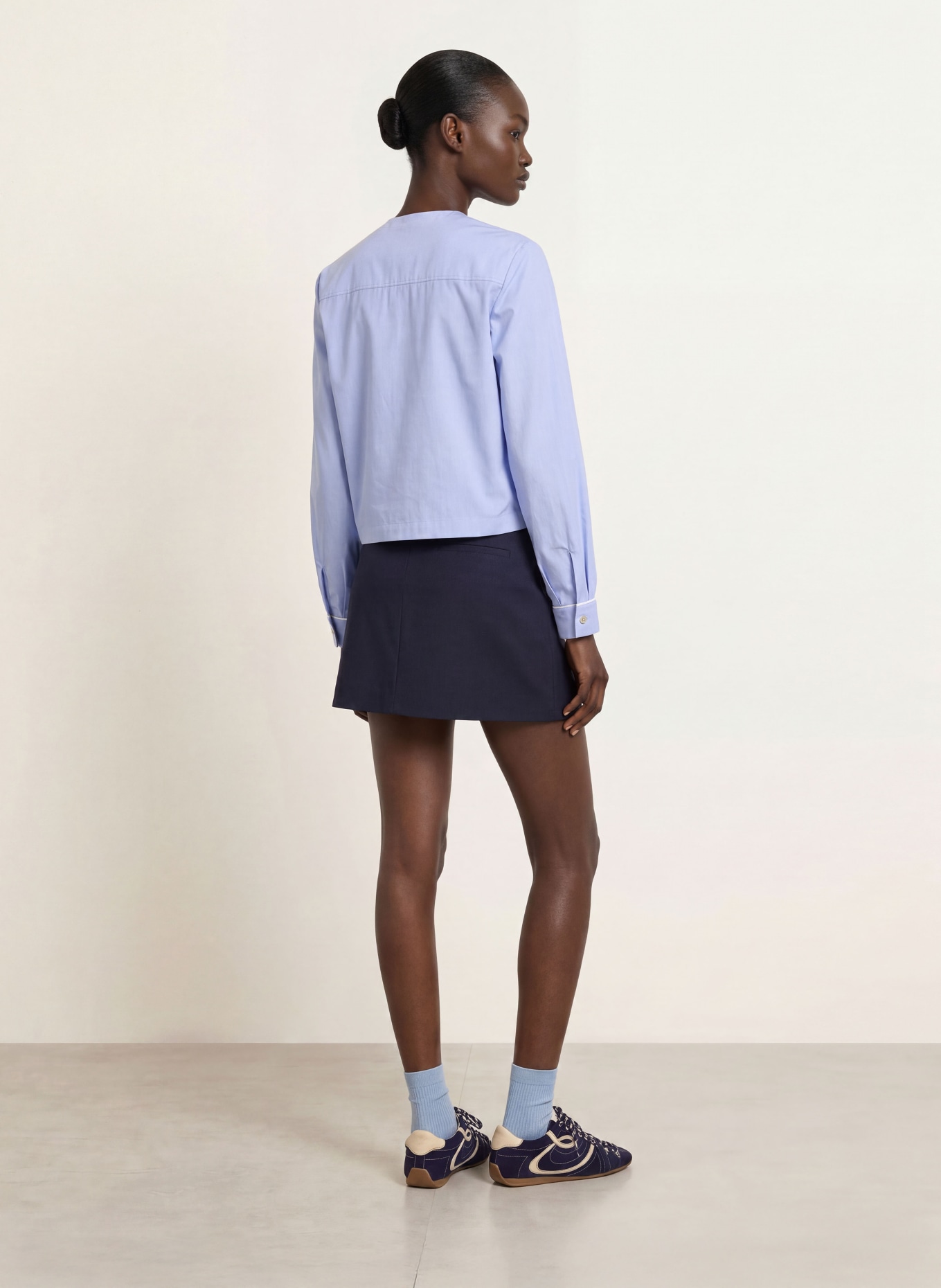 CLAUDIE PIERLOT Bluzka: JASNONIEBIESKI