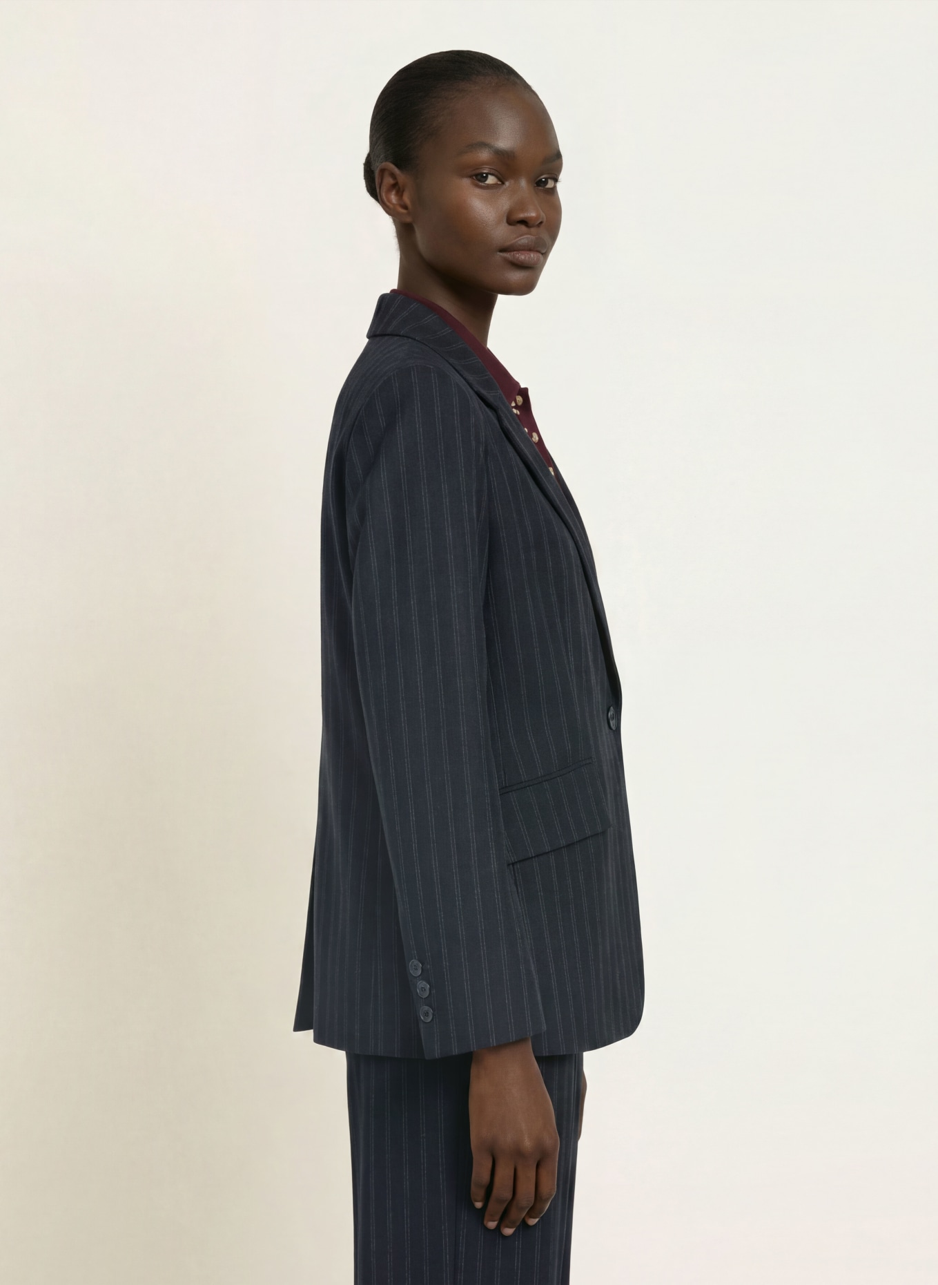 CLAUDIE PIERLOT Marynarka: GRANATOWY