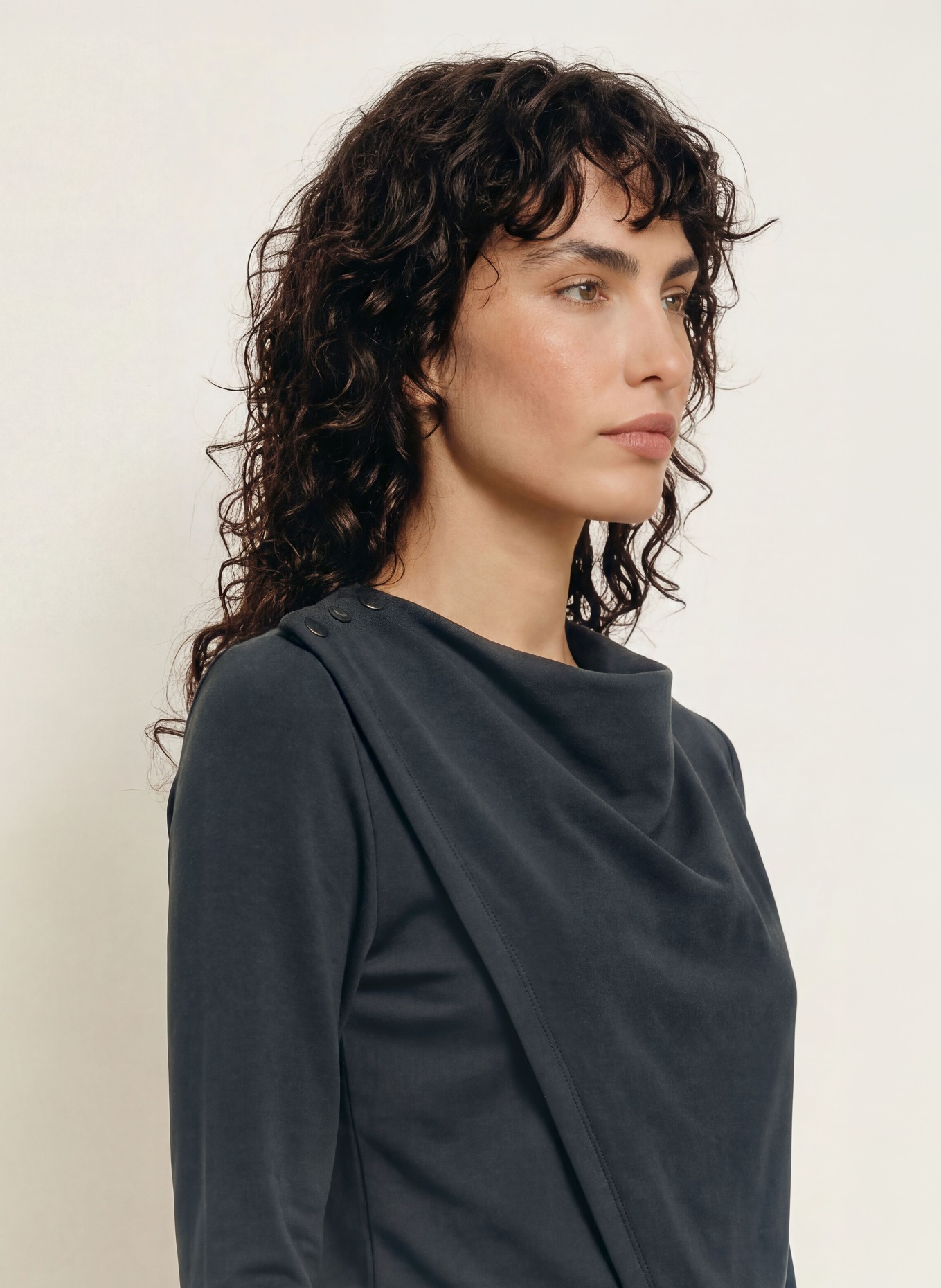 ALLSAINTS Longsleeve SKYLER: ZWART